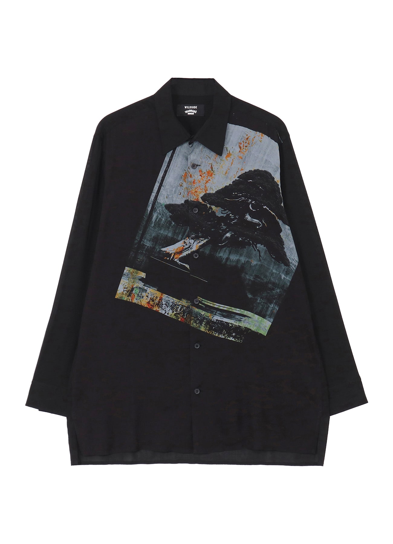 【3/6 12:00 release】WILDSIDE × Tradman's BONSAI Rayon Print Shirt_1