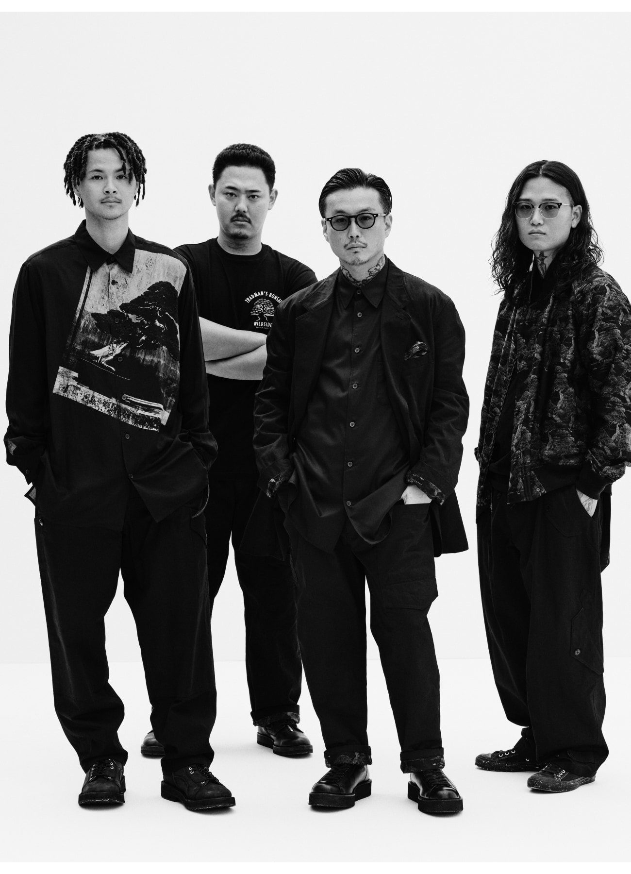 【3/6 12:00 release】WILDSIDE × Tradman's BONSAI Rayon Print Shirt_3