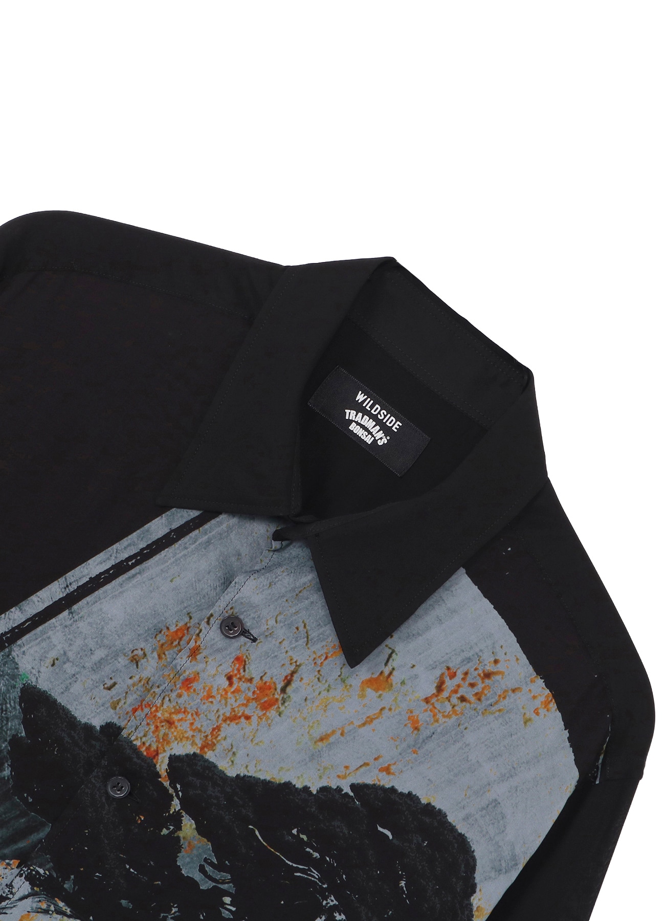 【3/6 12:00 release】WILDSIDE × Tradman's BONSAI Rayon Print Shirt_6