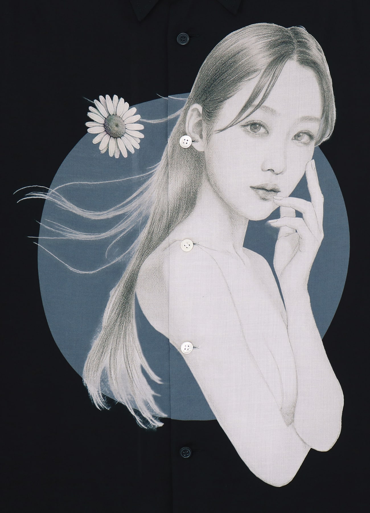 【4/17- WILDSIDE原宿店 先行発売 | 4/22- 一般発売】WILDSIDE × Suzume Uchida Rayon Shirt (春の風)_10