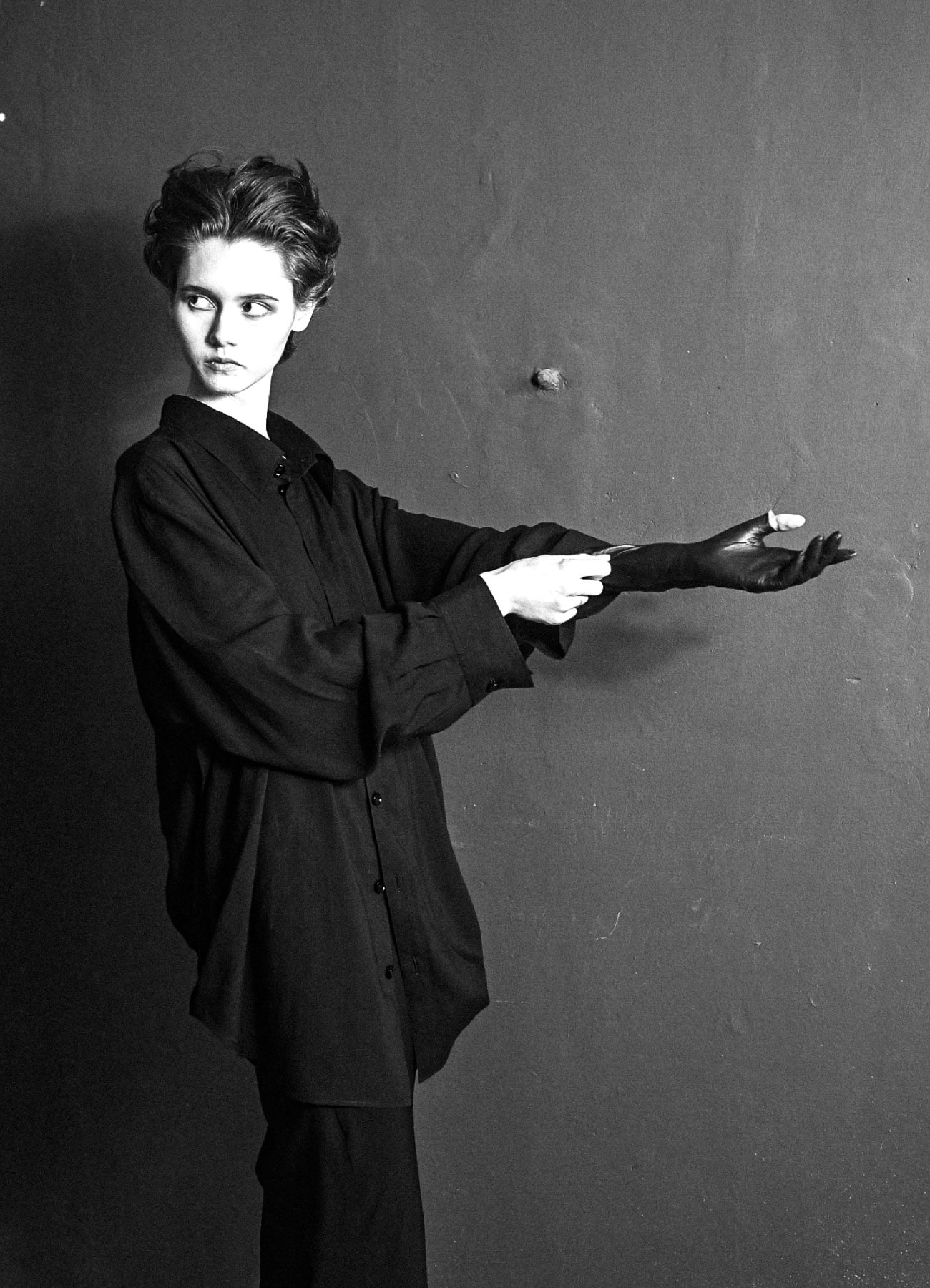 WILDSIDE × Kie Einzelganger Strap-Detail Long Sleeve Shirt_2