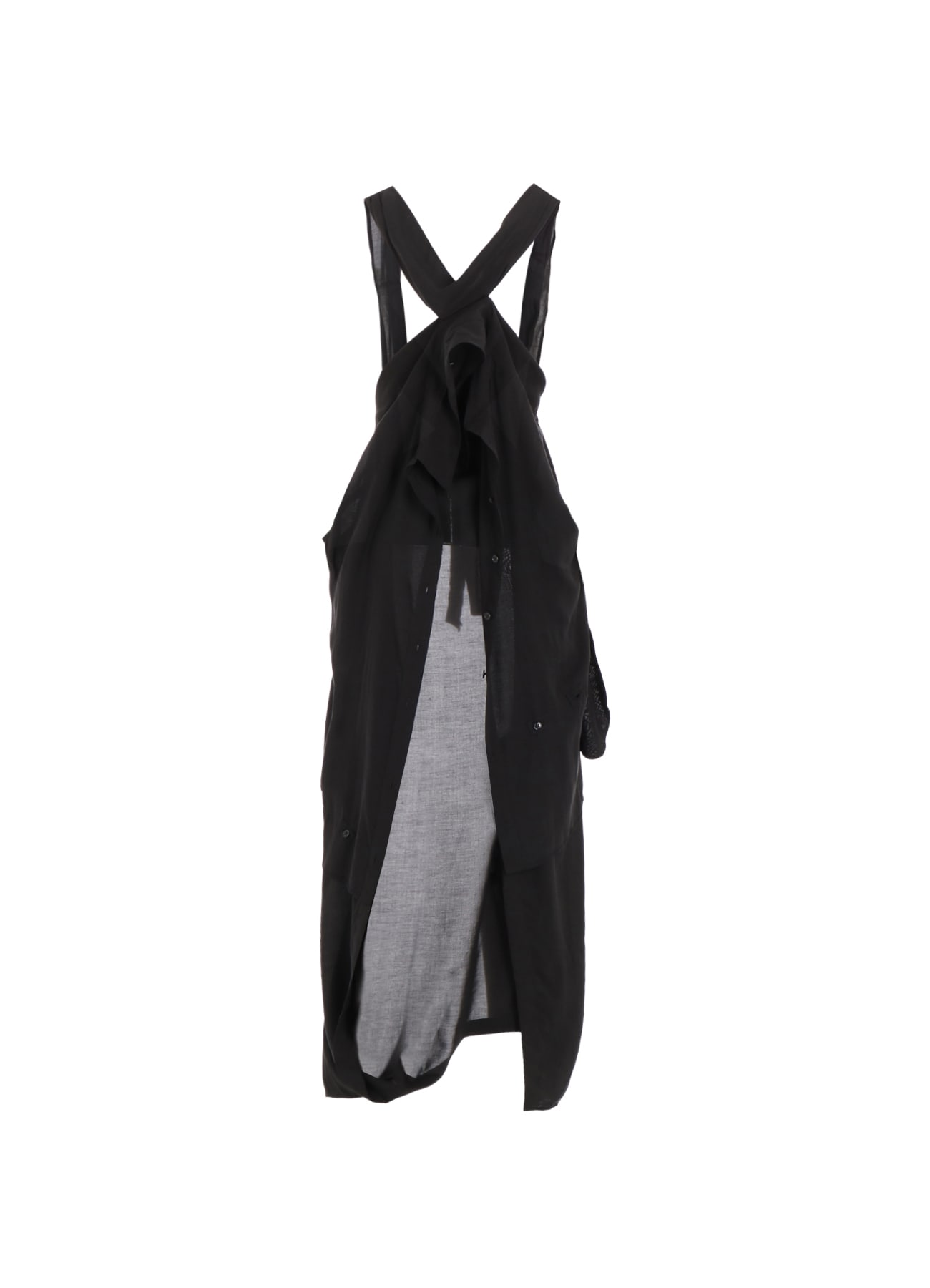 WILDSIDE × Kie Einzelganger Strap-Detail Shirt Dress_14