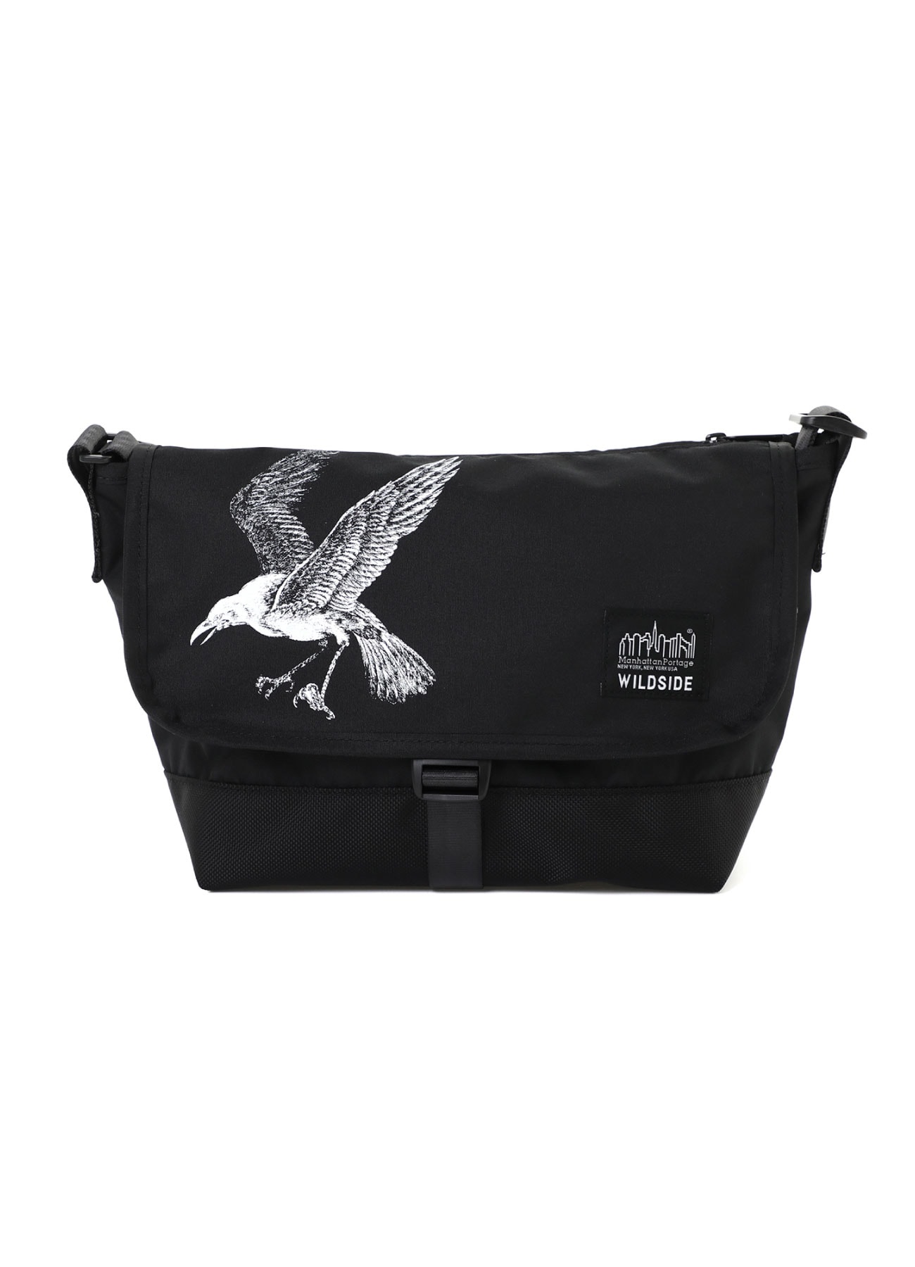 【1/24 12:00 release】WILDSIDE × Manhattan Portage BLACK LABEL STANDARD MESSENGER BAG(XS)_6