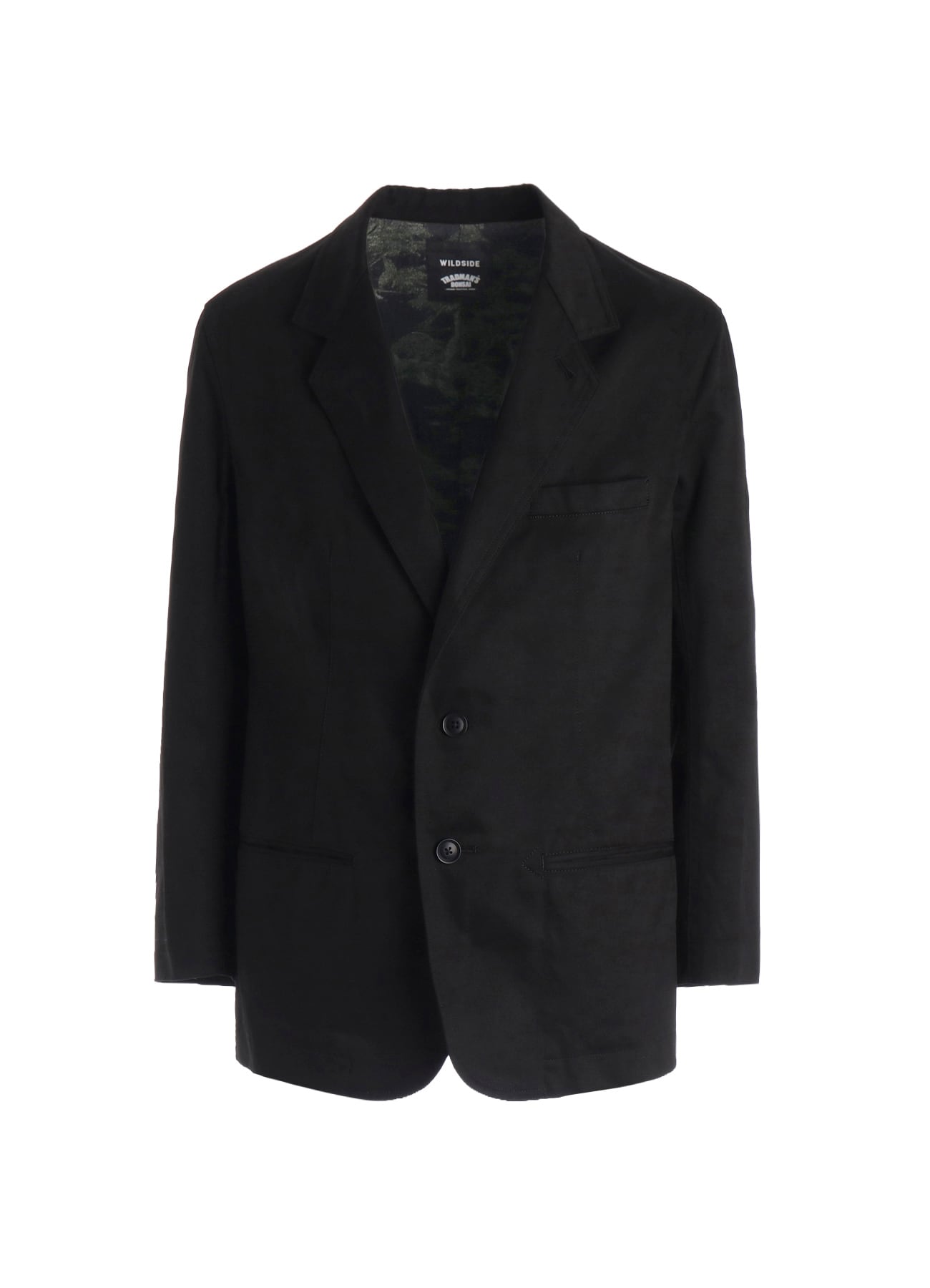 【3/6 12:00 release】WILDSIDE × Tradman's BONSAI Cotton Chino 2B Tailored Collar Jacket_1