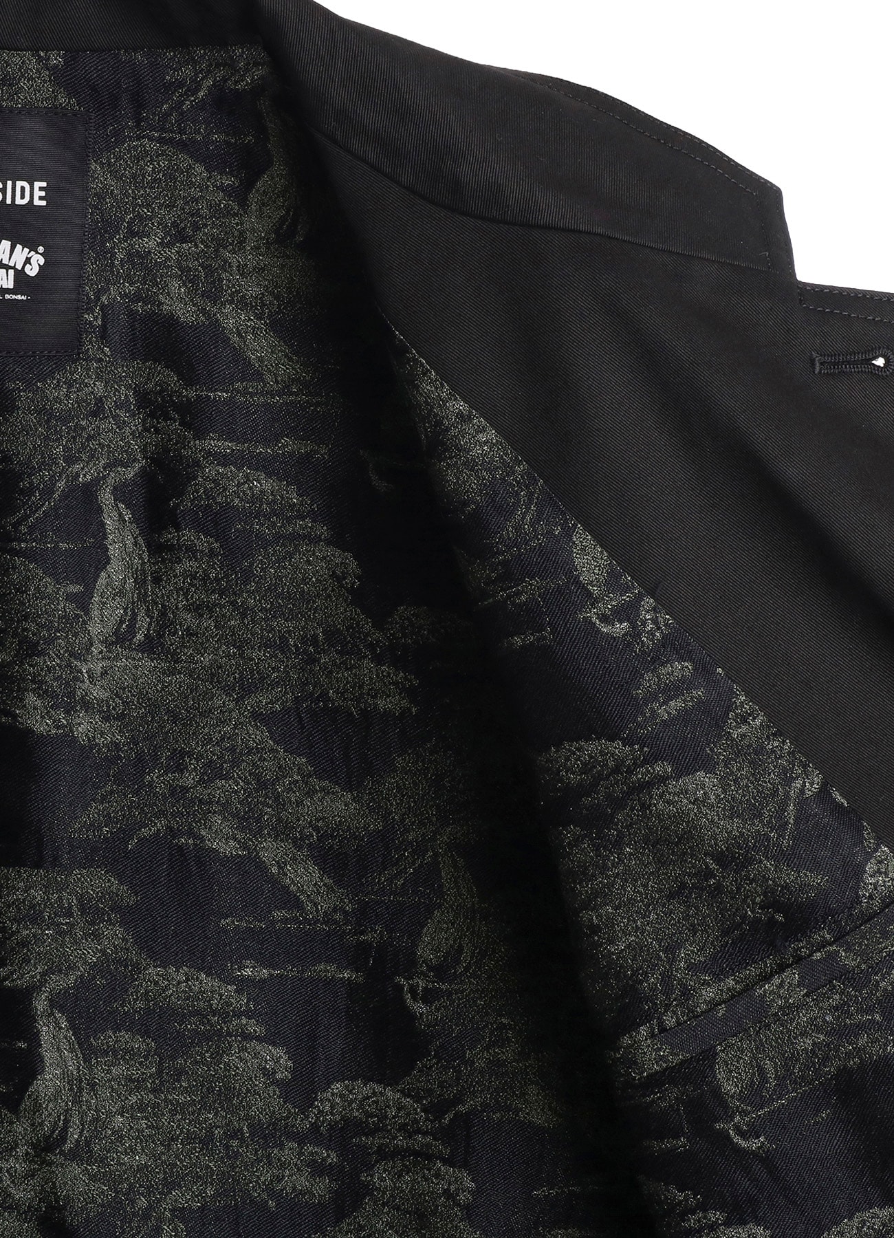 【3/6 12:00 release】WILDSIDE × Tradman's BONSAI Cotton Chino 2B Tailored Collar Jacket_17