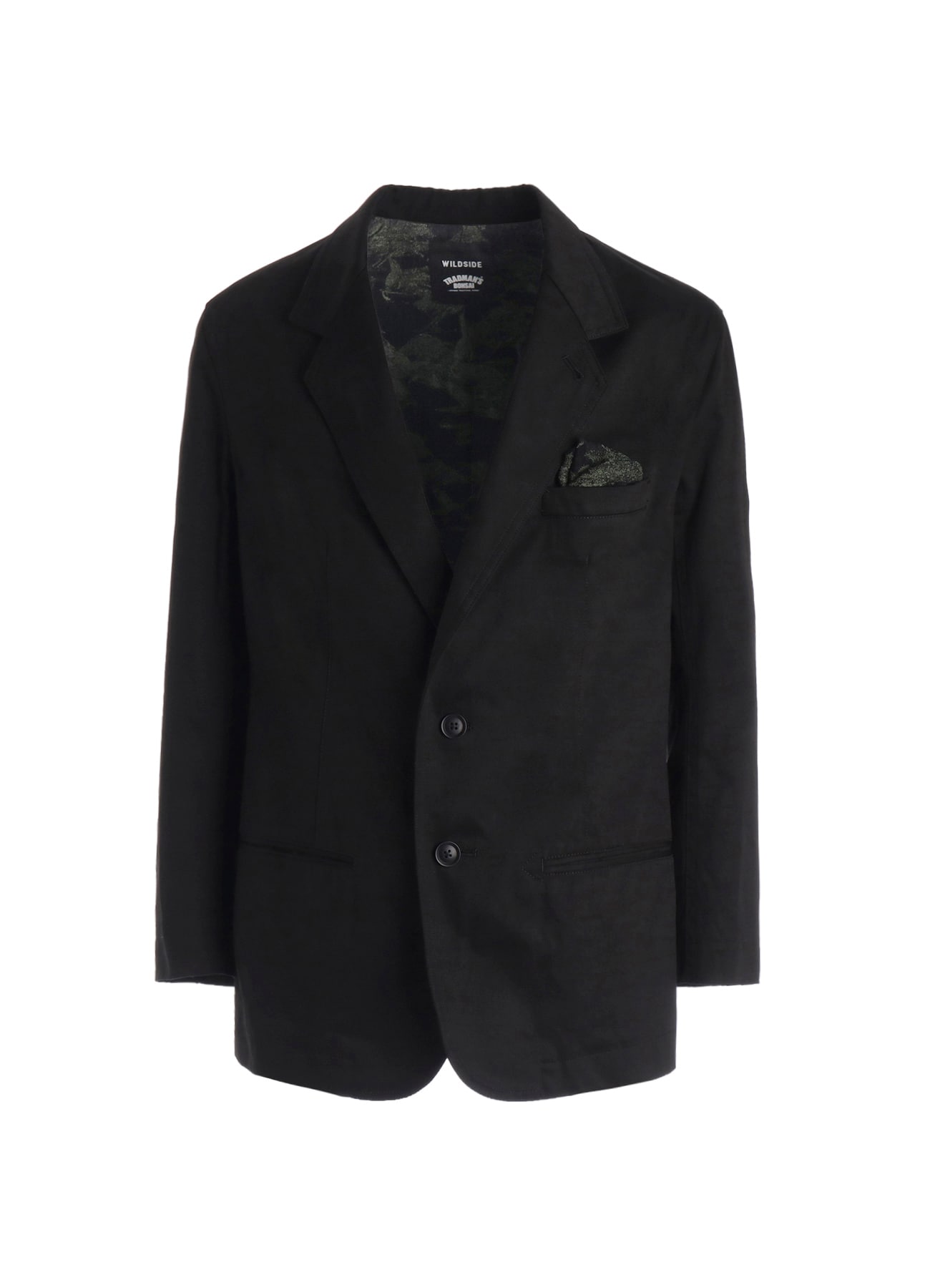 【3/6 12:00 release】WILDSIDE × Tradman's BONSAI Cotton Chino 2B Tailored Collar Jacket_2