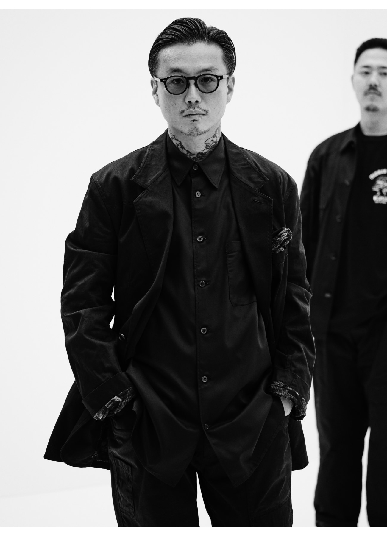 【3/6 12:00 release】WILDSIDE × Tradman's BONSAI Cotton Chino 2B Tailored Collar Jacket_3