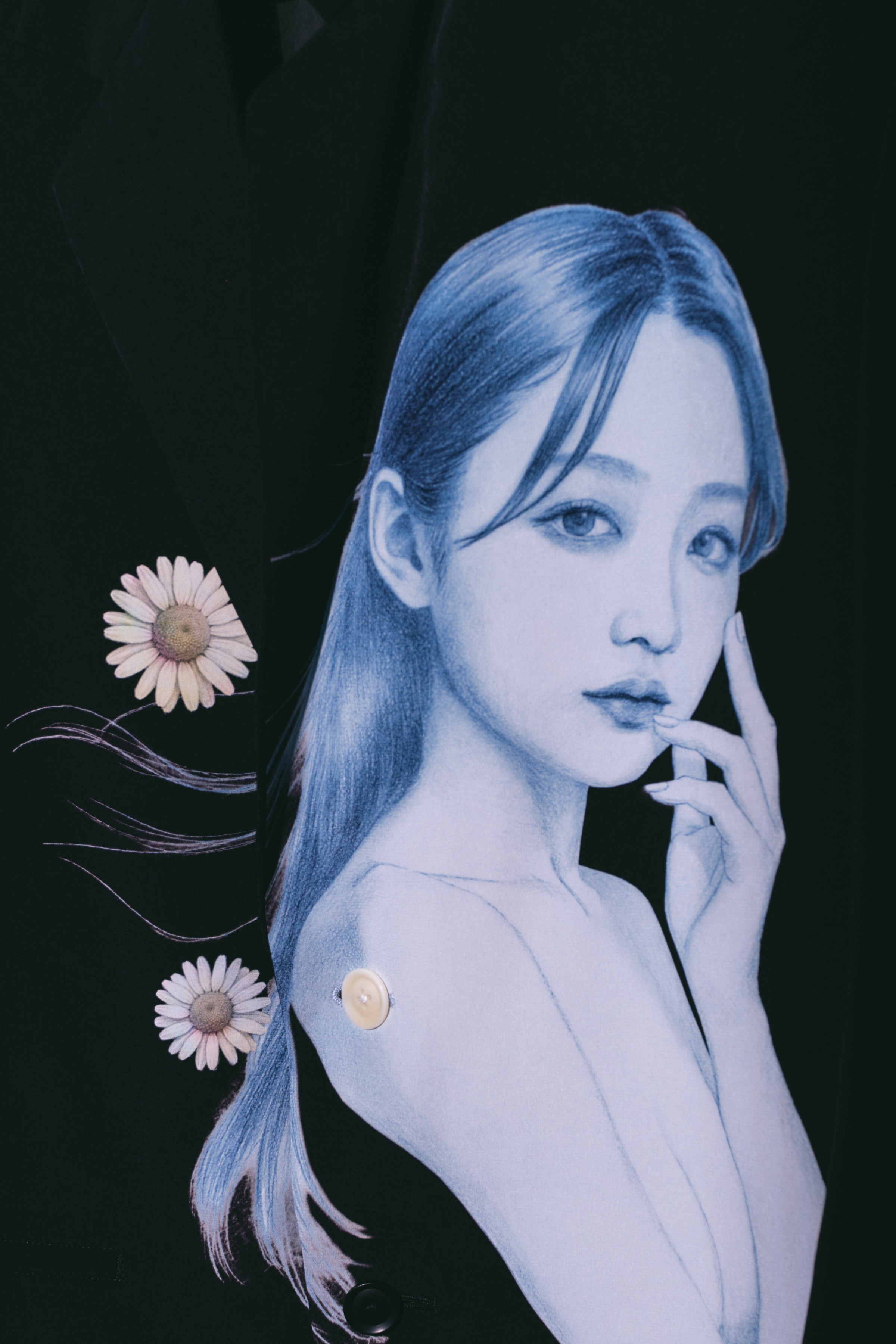 【4/17- WILDSIDE原宿店 先行発売 | 4/22- 一般発売】WILDSIDE × Suzume Uchida Ta/Pe Crepe de Chine 2B Jacket (春の風)_5