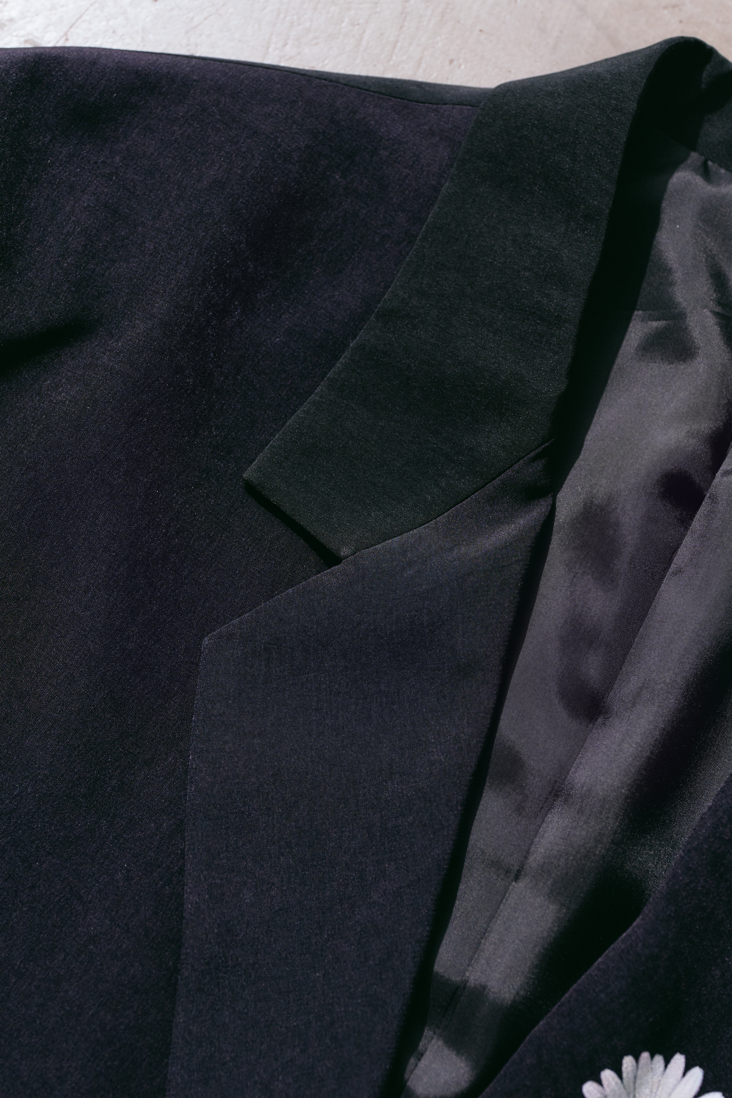 【4/17- WILDSIDE原宿店 先行発売 | 4/22- 一般発売】WILDSIDE × Suzume Uchida Ta/Pe Crepe de Chine 2B Jacket (春の風)_7