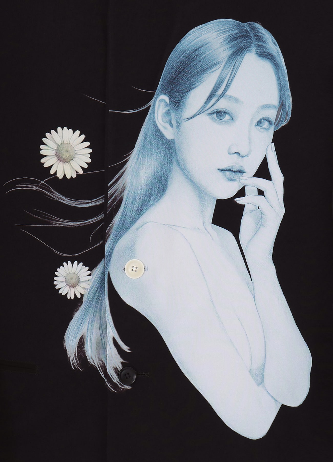 【4/17- WILDSIDE原宿店 先行発売 | 4/22- 一般発売】WILDSIDE × Suzume Uchida Ta/Pe Crepe de Chine 2B Jacket (春の風)_9