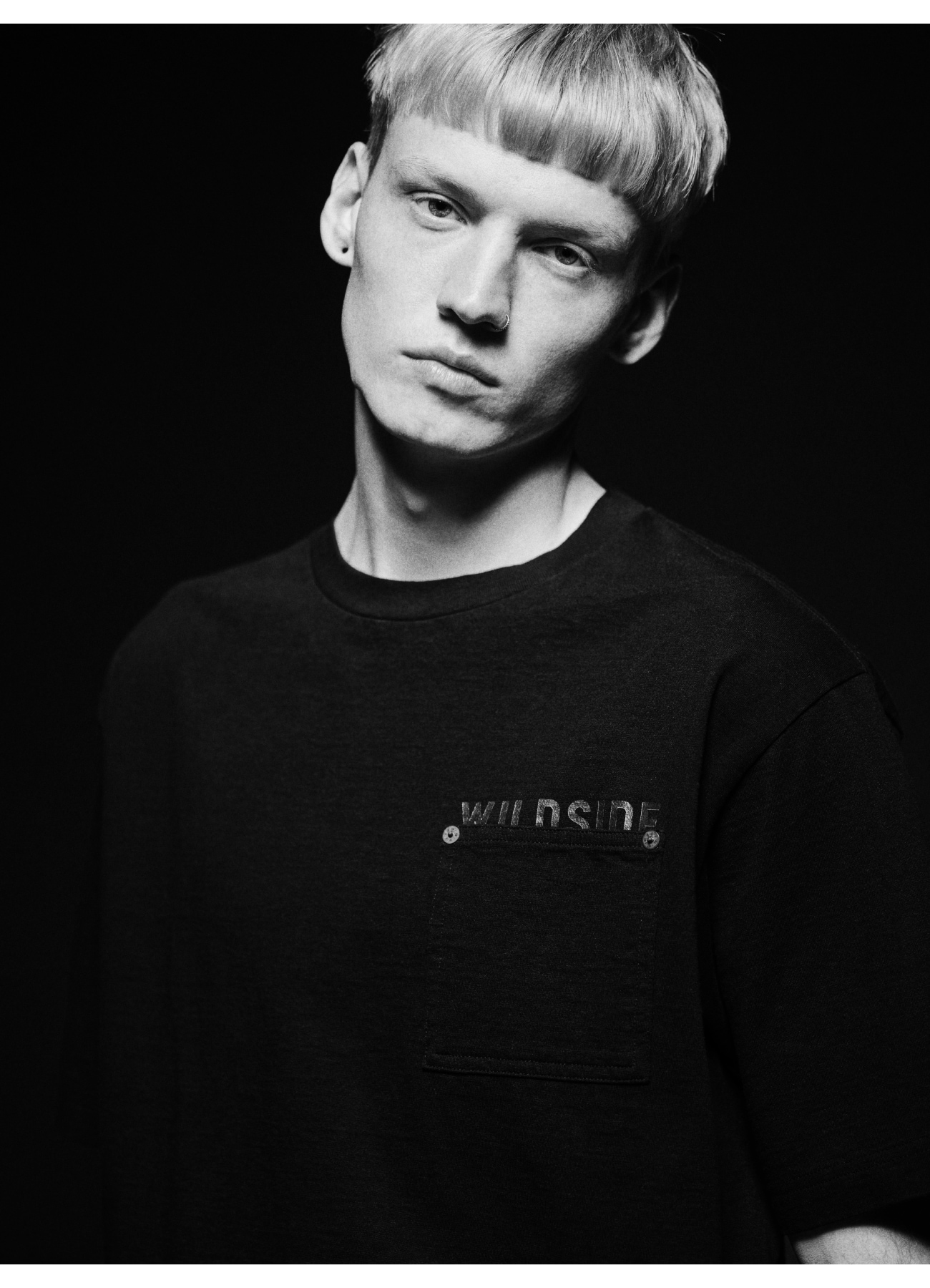 【3/18 12:00 release】WILDSIDE × MINEDENIM Crewneck Rivet Pocket T-shirt_3