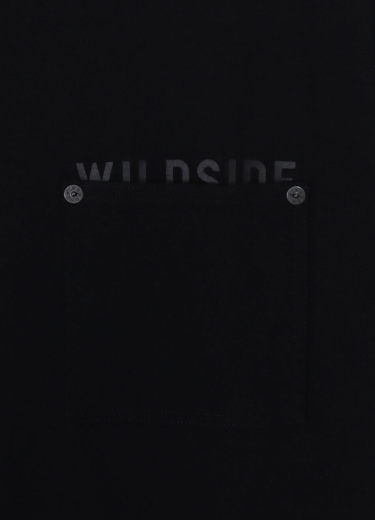 【3/18 12:00 release】WILDSIDE × MINEDENIM Crewneck Rivet Pocket T-shirt_7