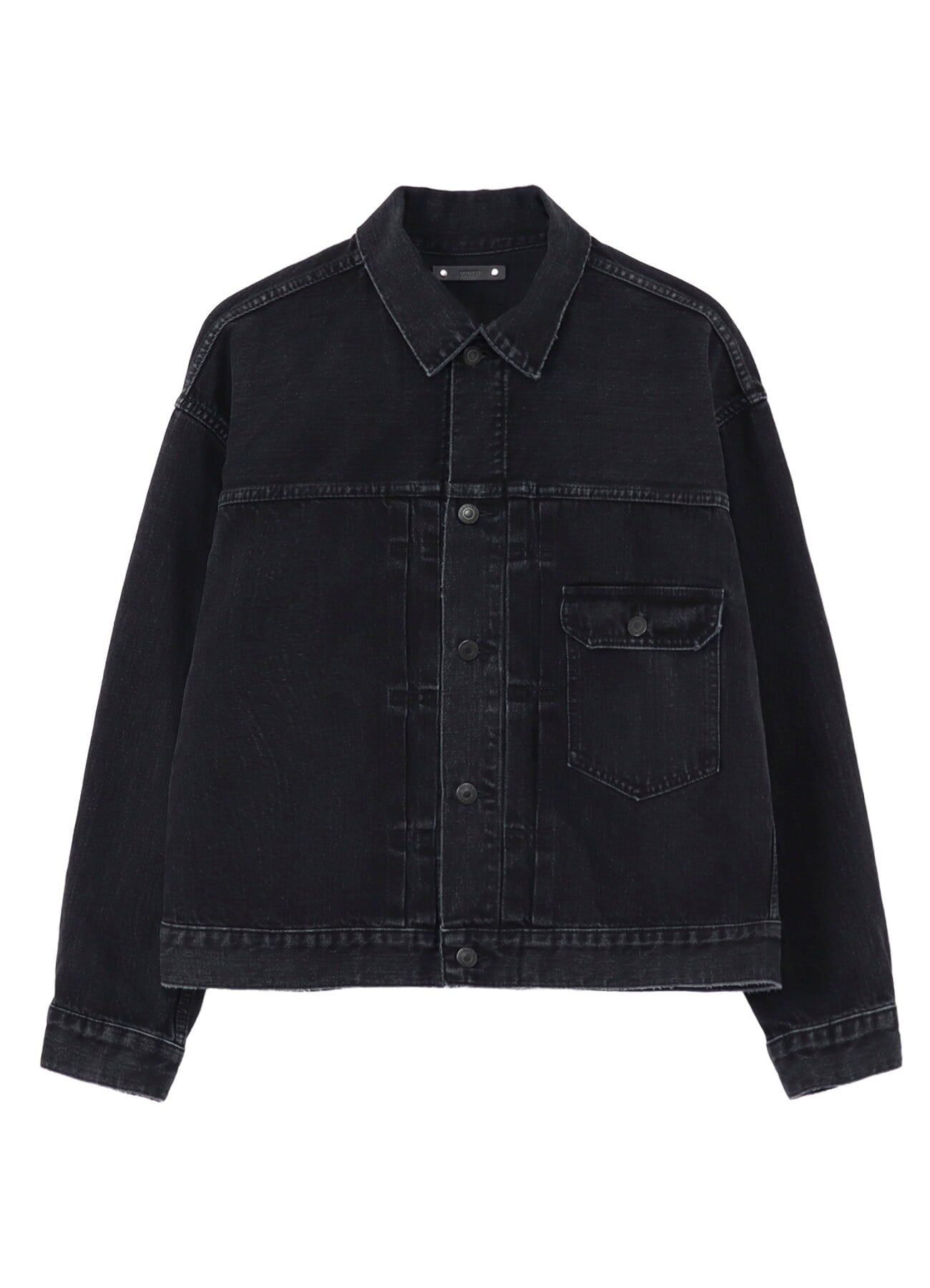 【3/18 12:00 release】WILDSIDE × MINEDENIM Black Denim BF- G Jacket_1