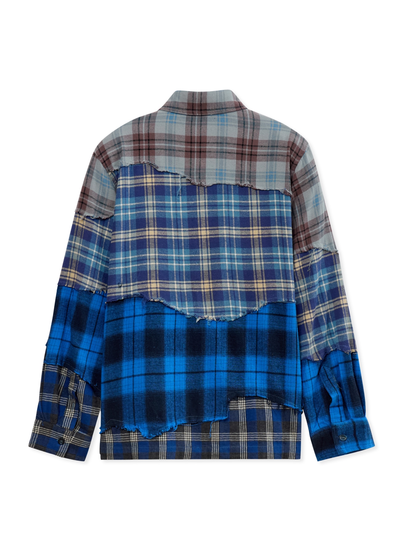 【11/8 12:00 release】Face patchworked Flannel_2