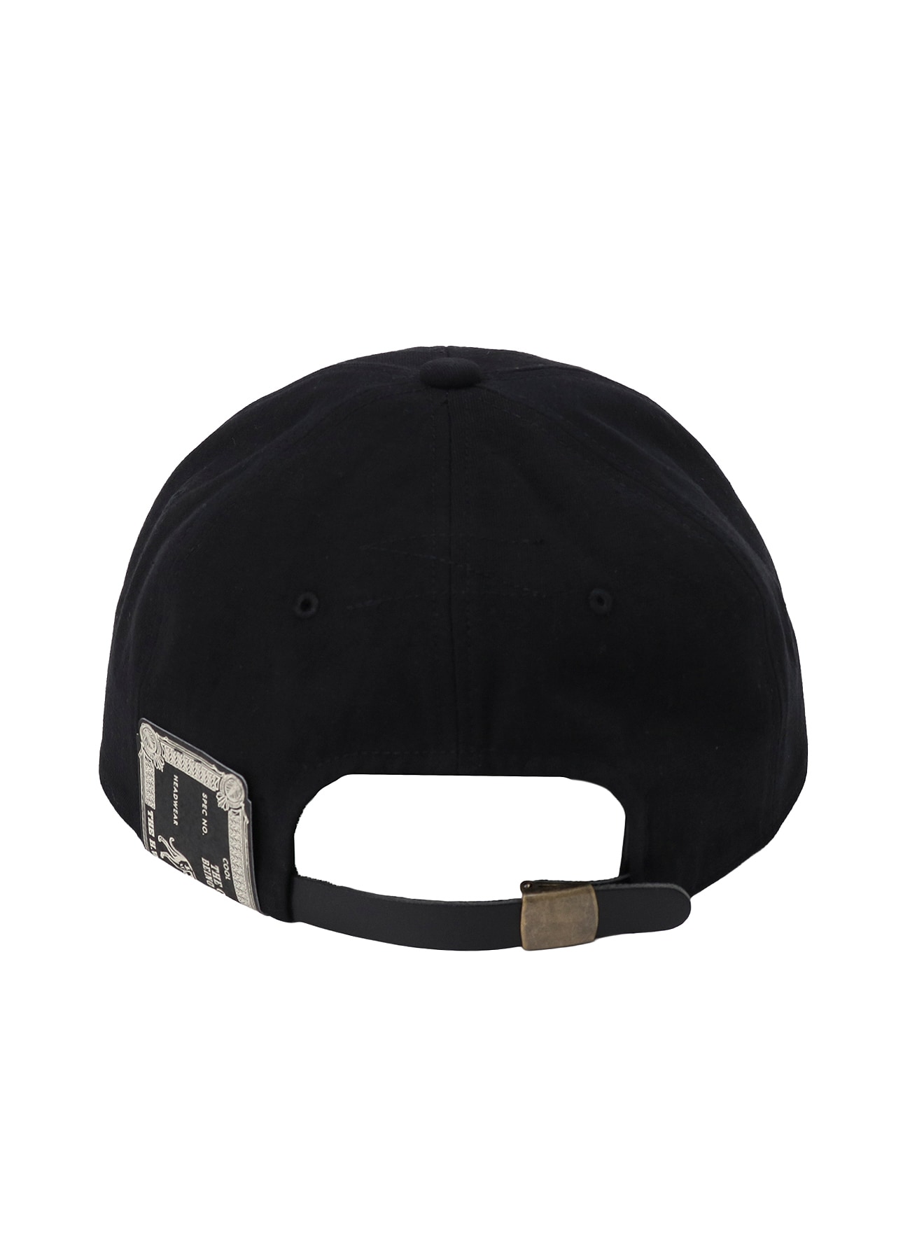 黒誠 WILDSIDE × THE H.W. DOG & CO. BASEBALL CAP(FREE SIZE Black