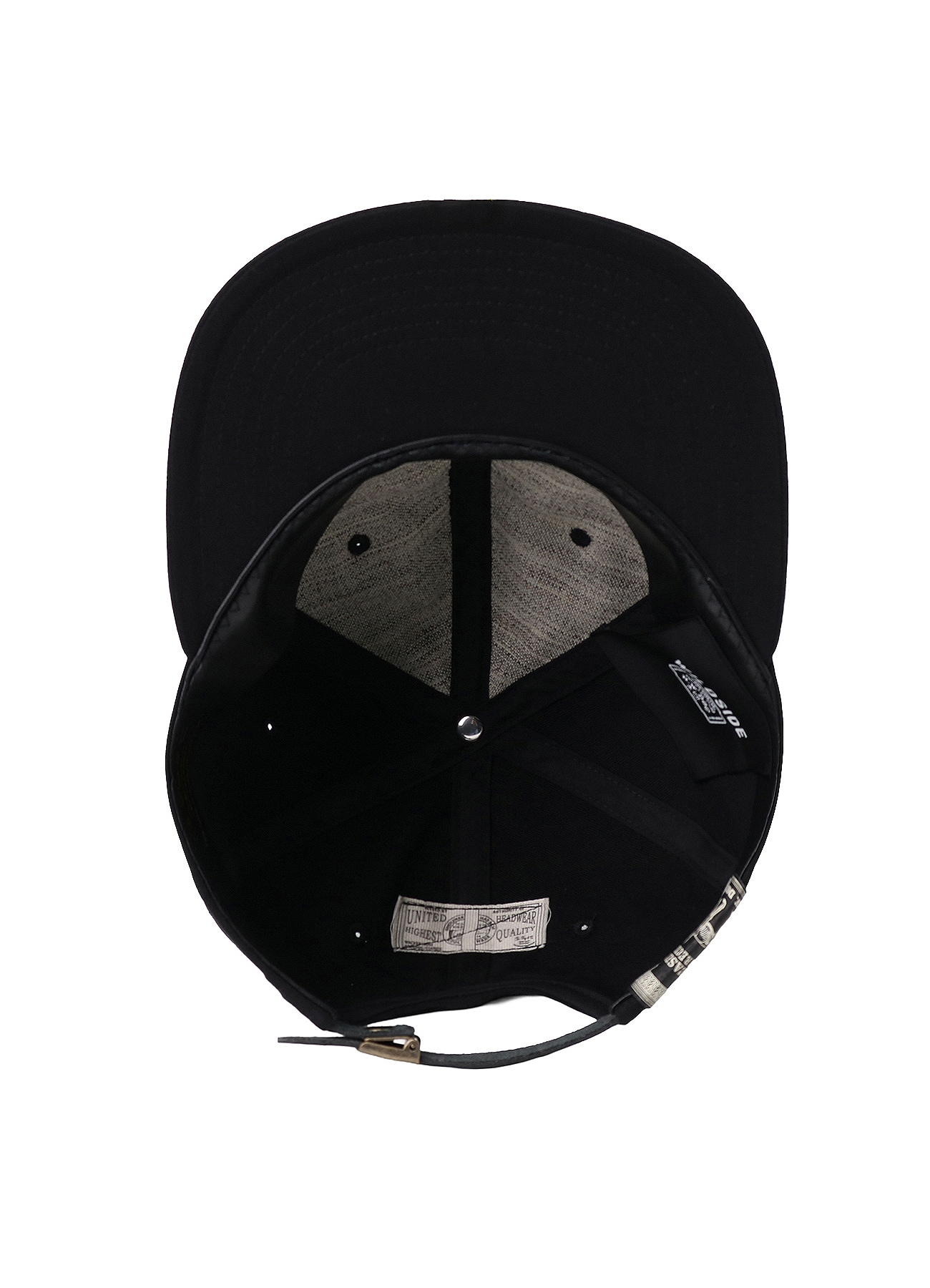 WILDSIDE × THE H.W. DOG & CO. BASEBALL CAP(FREE SIZE Black
