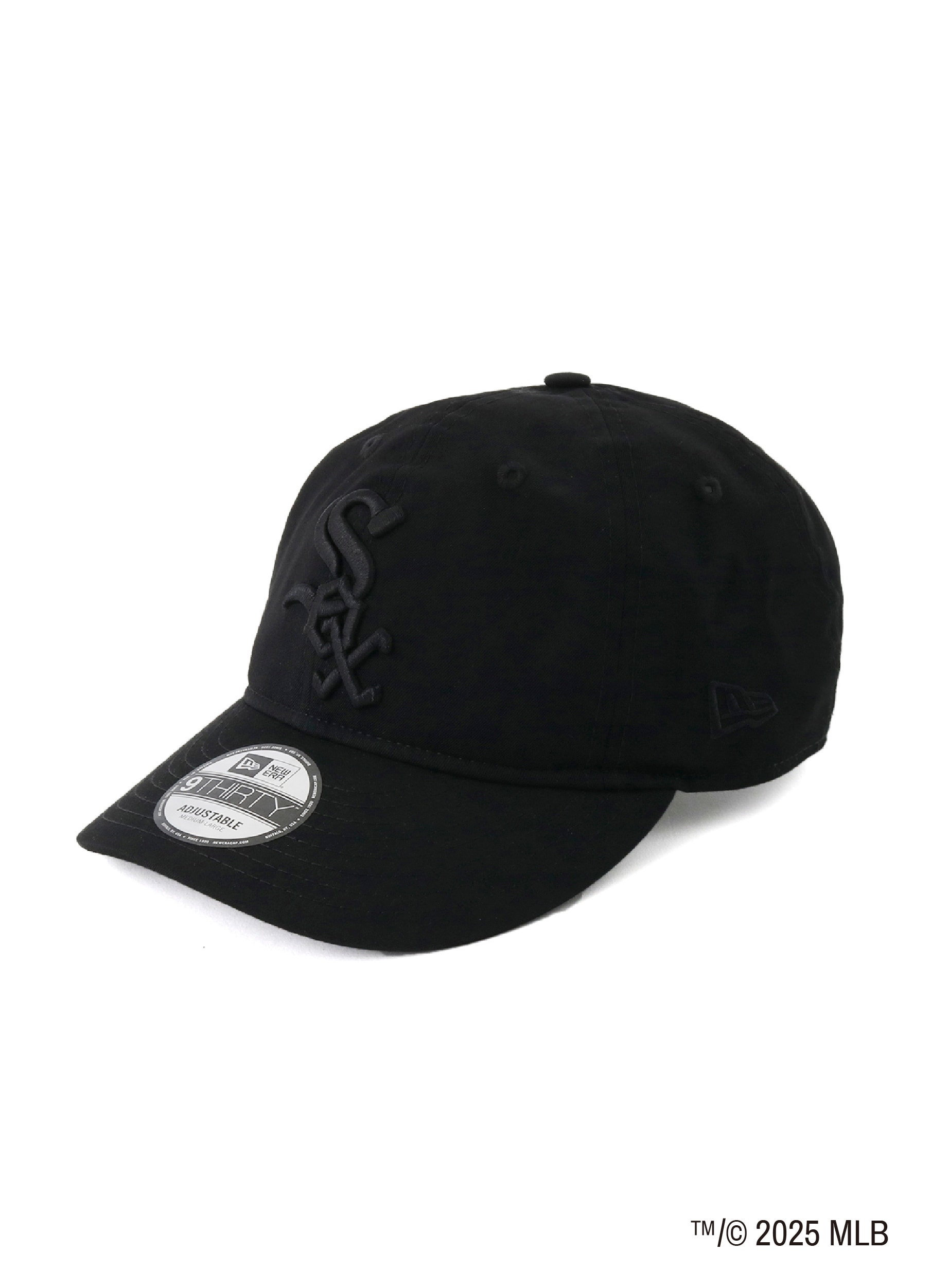 【8/27 12:00 release】WILDSIDE×NEW ERA 9THIRTY Chicago White Sox BLACK GABARDINE CAP