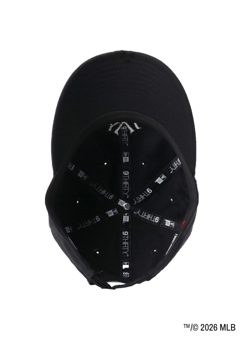 WILDSIDE×NEW ERA 9THIRTY New York Yankees BLACK GABARDINE CAP_11