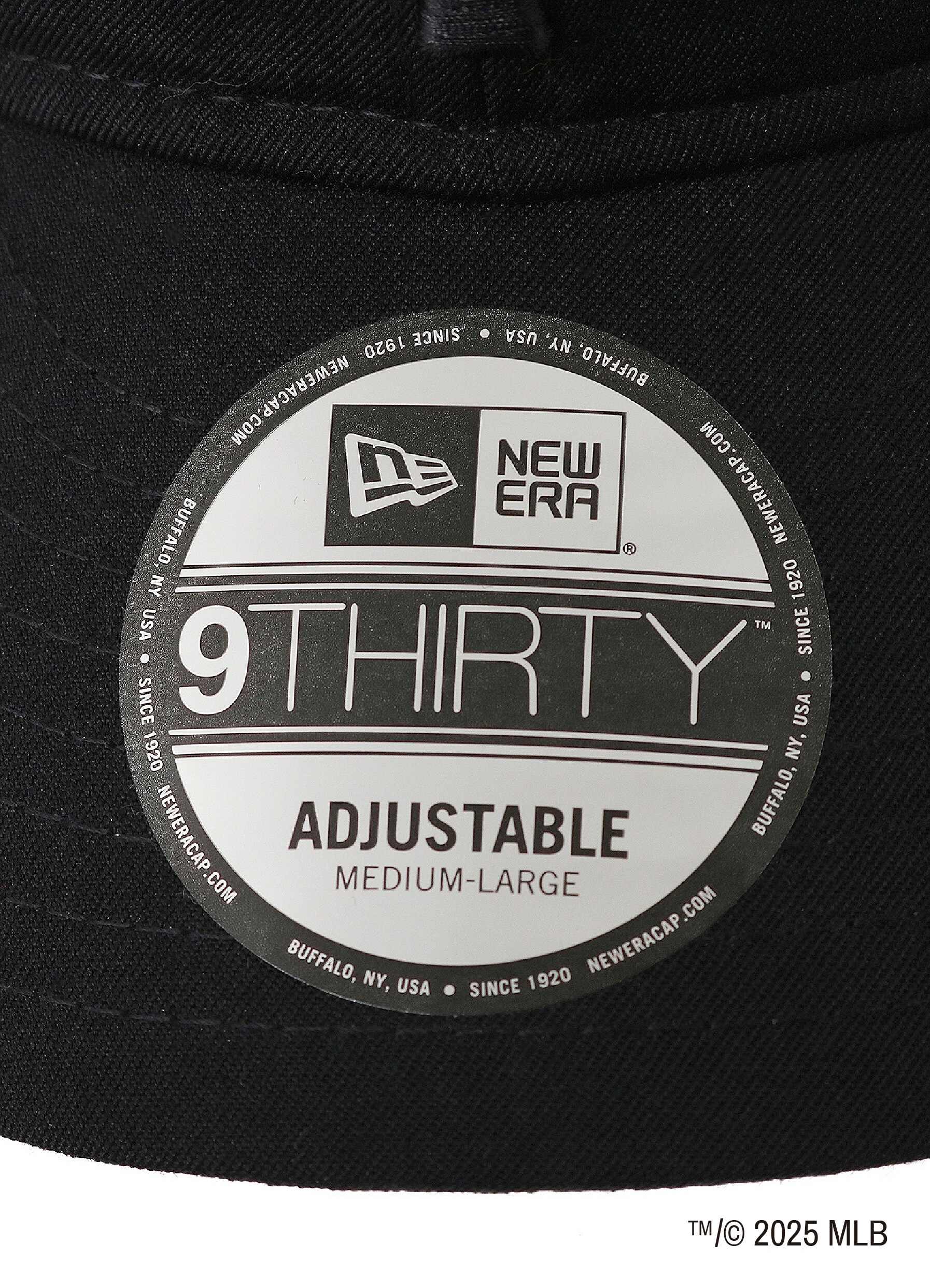 WILDSIDE×NEW ERA 9THIRTY New York Yankees BLACK GABARDINE CAP_6
