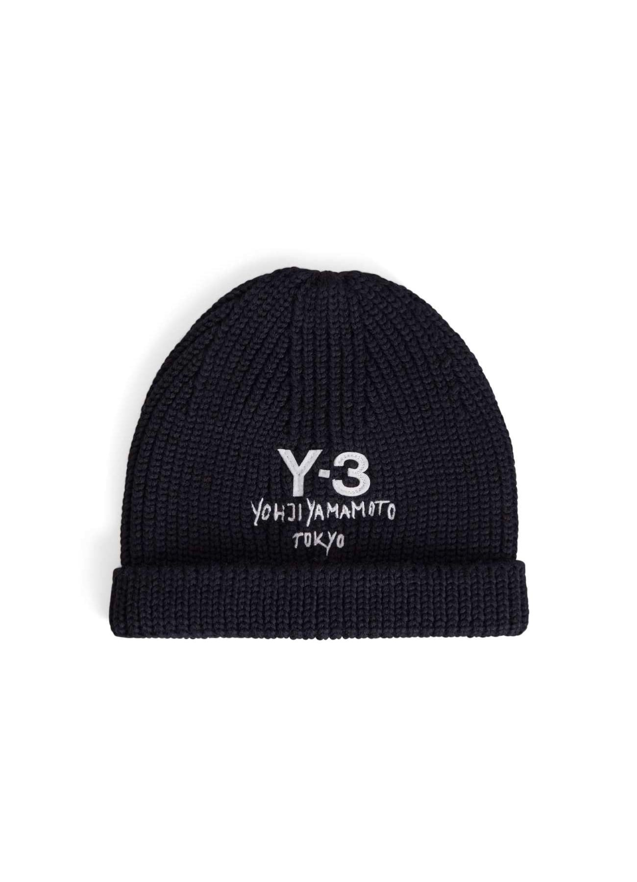 Y-3 CHUNKY KNIT BEANIE