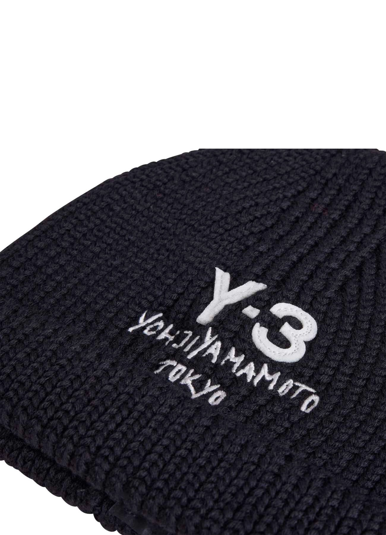 Y-3 CHUNKY KNIT BEANIE_3