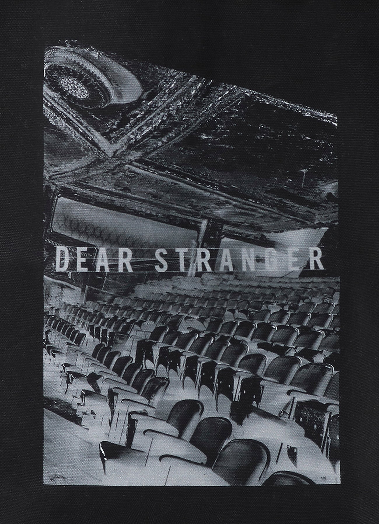 WILDSIDE×Dear Stranger Graphic Tote bag(FREE SIZE Black