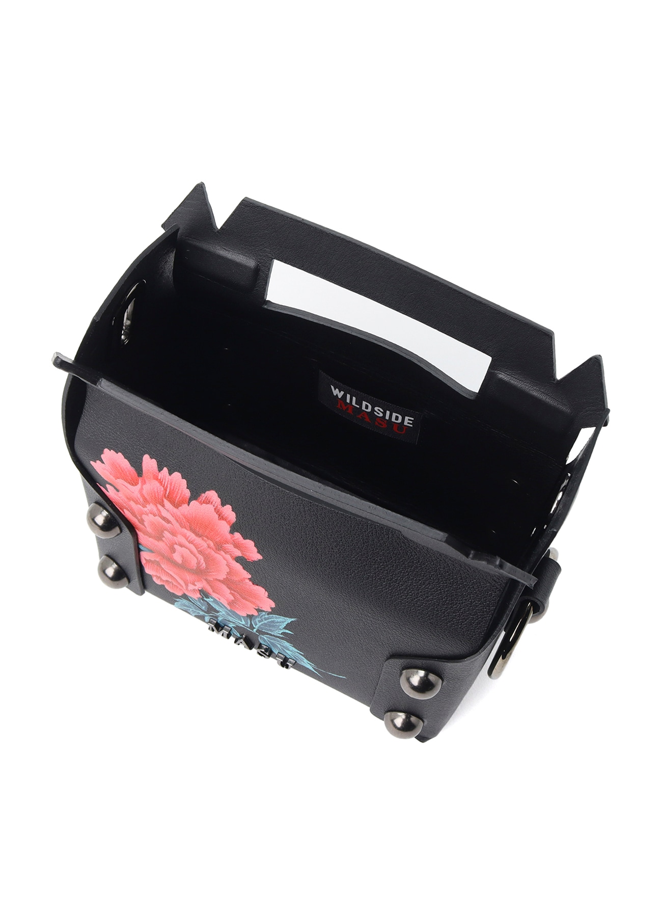 【11/26 12:00 release】WILDSIDE x M A S U PEONY LEATHER CAKE BAG_12