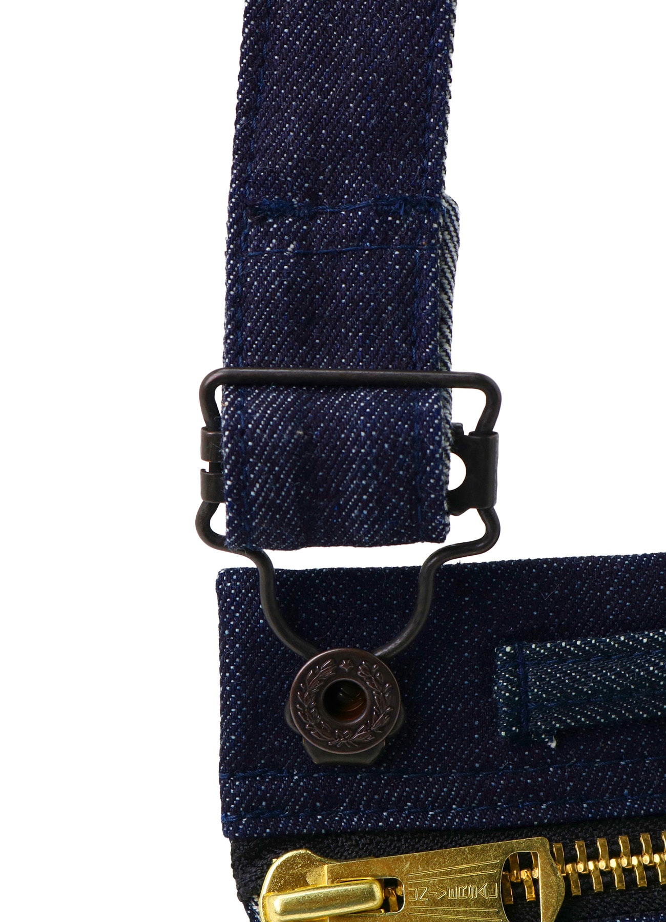 WILDSIDE × YAMANE INDUSTRIES Lot.9111 Denim Zip Shoulder Bag