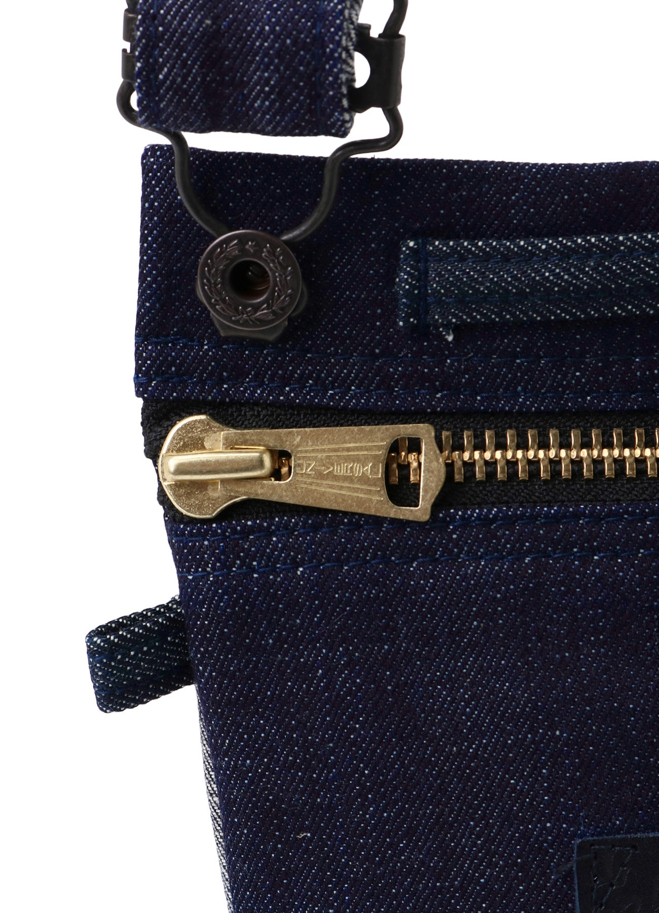 WILDSIDE × YAMANE INDUSTRIES Lot.9111 Denim Zip Shoulder Bag