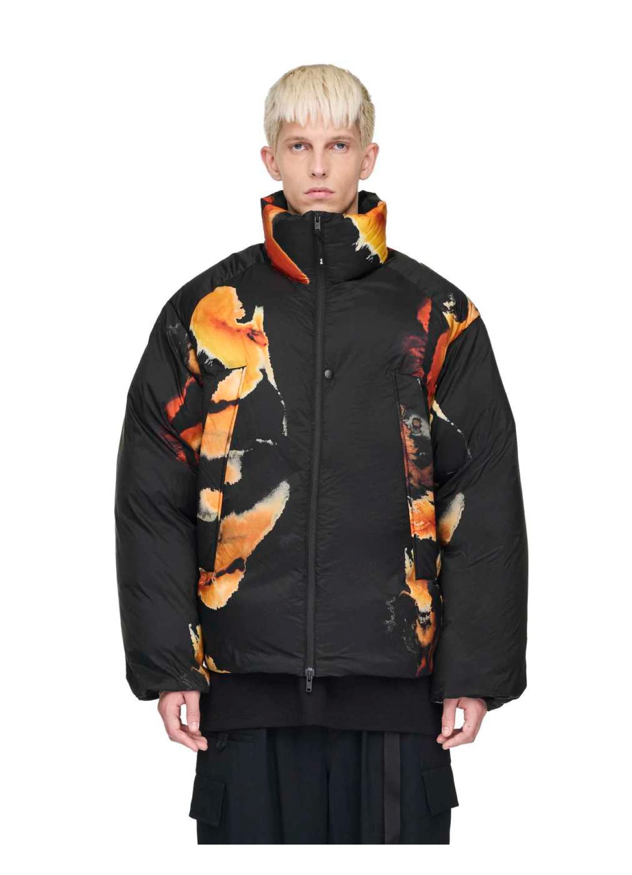 Y-3 AOP PUFFER JACKET(M black): Y-3｜WILDSIDE YOHJI YAMAMOTO