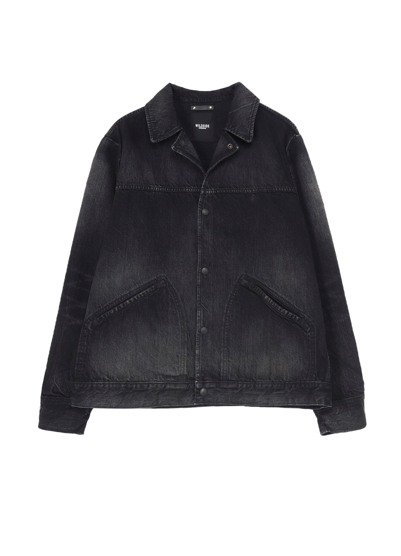 【9/24 12:00 release】WILDSIDE×MINEDENIM Black Denim Ranch Jacket
