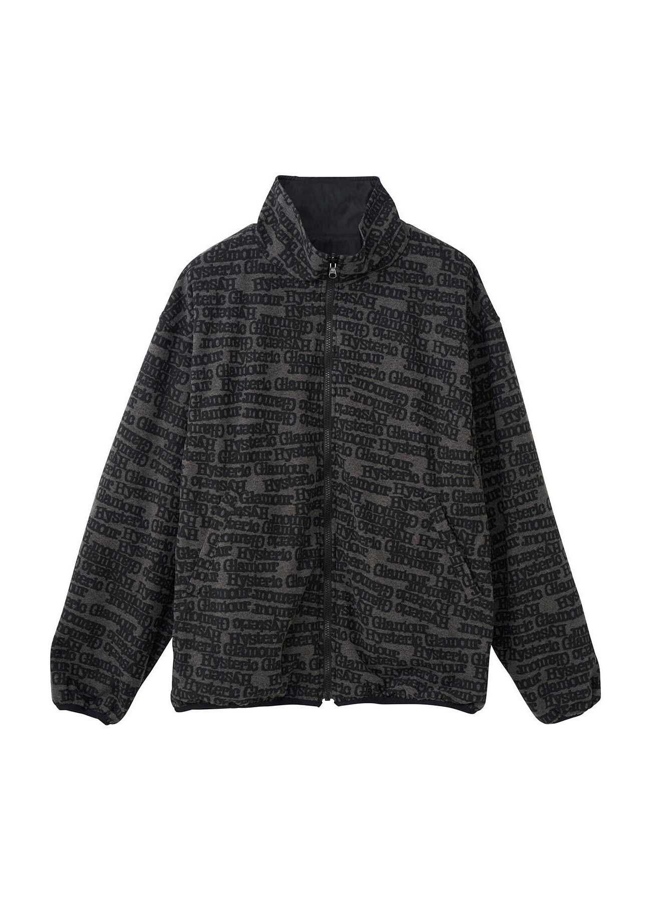 TYPEWRITER LOGO Standing Collar Jacket_3