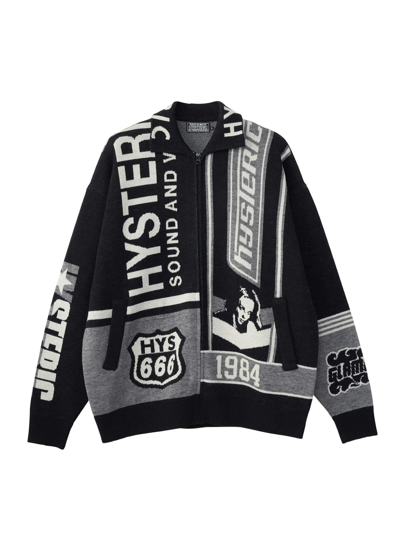 SOUND AND VISION JACQUARD JACKET