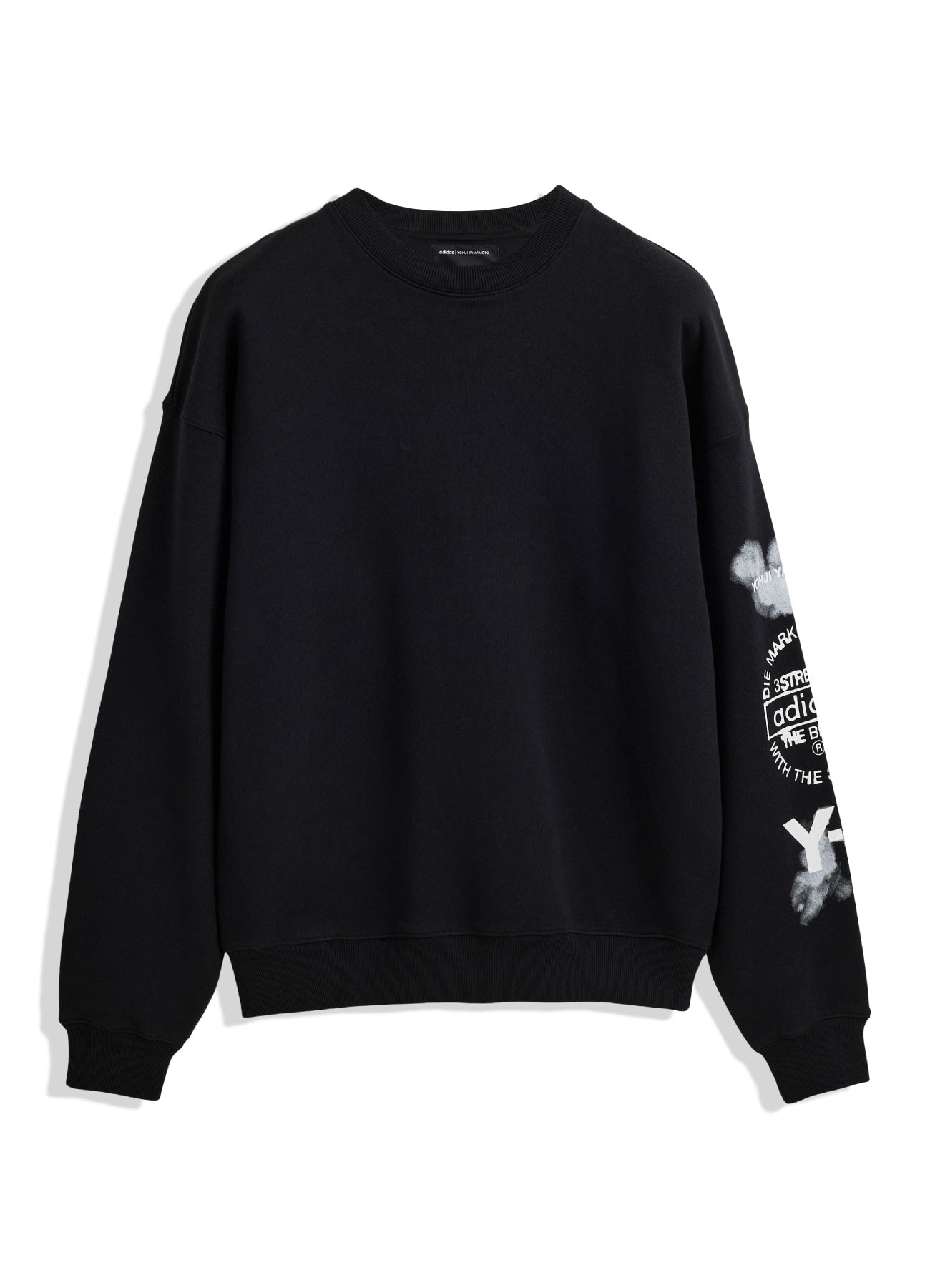 Y-3 GRAPHIC CREW SWEAT
