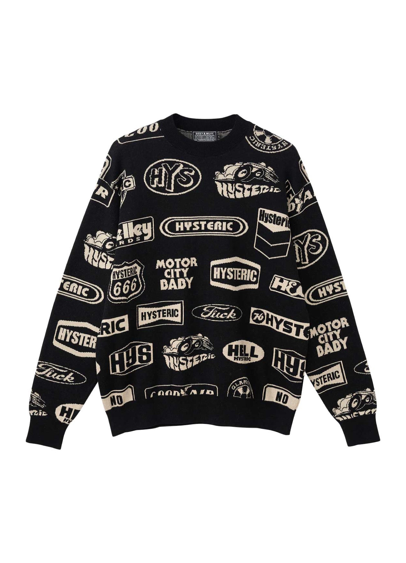 CLASSIC HYS PATTERNED SWEATER