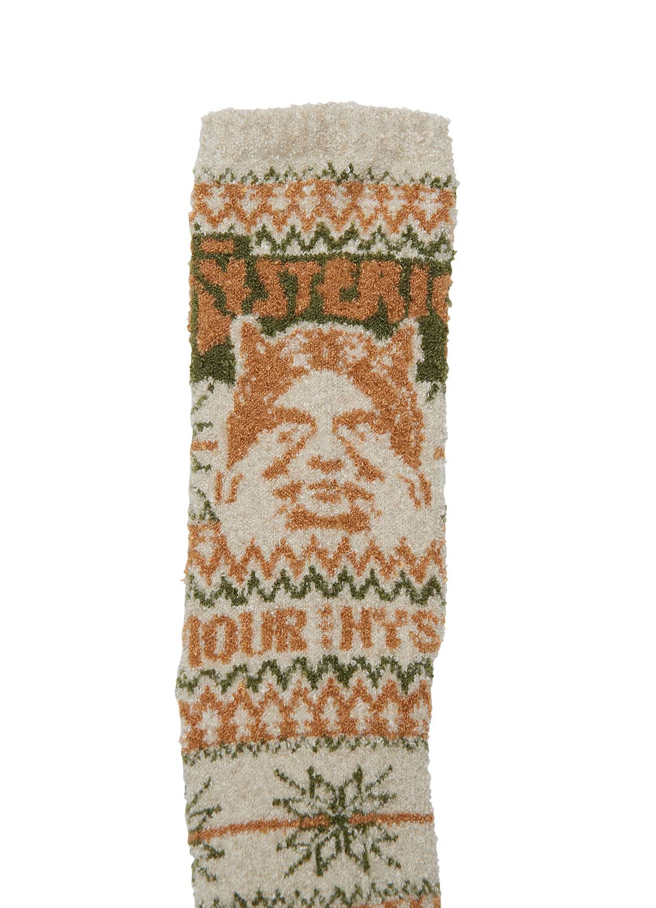 SEE NO EVIL NORDIC PATTERNED SOCKS_3