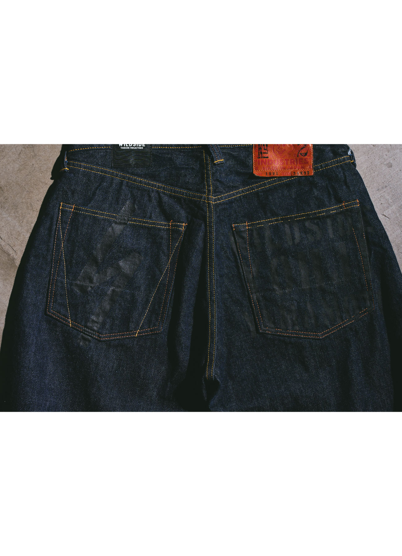 8/13 12:00 release】WILDSIDE × YAMANE INDUSTRIES Denim Pants
