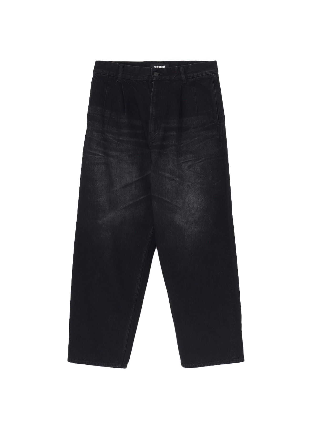【9/24 12:00 release】WILDSIDE×MINEDENIM Black Denim Wide Work Pants