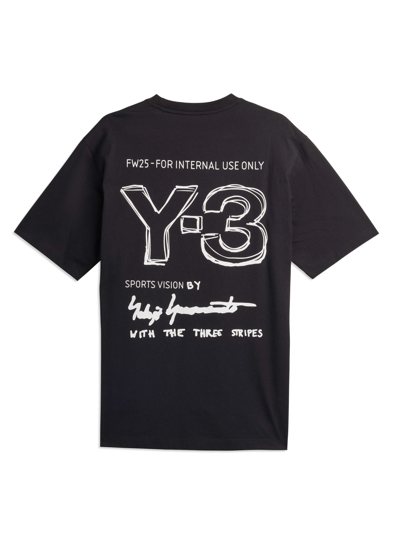 Y-3 SHORT SLEEVE TEE(S black): Y-3｜WILDSIDE YOHJI YAMAMOTO