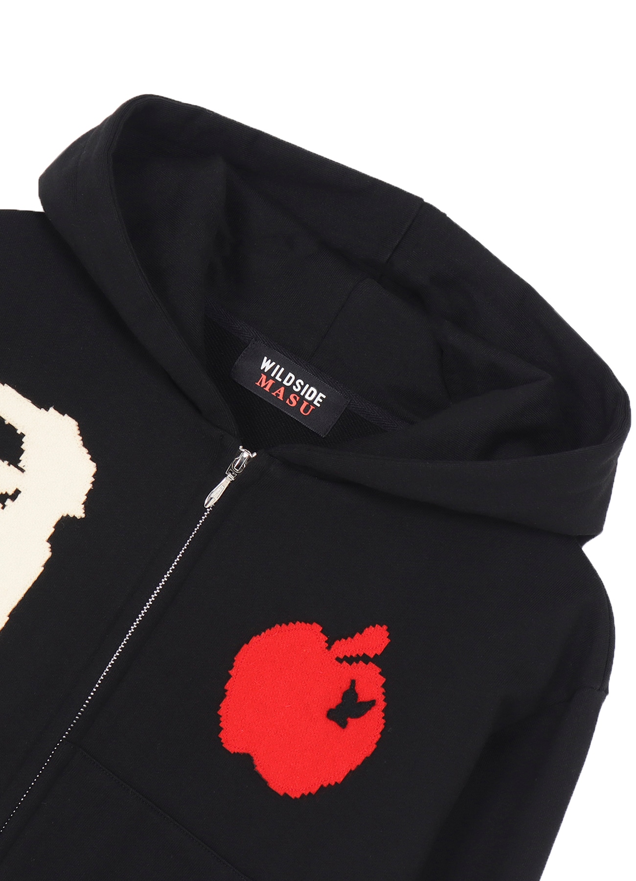 【11/26 12:00 release】WILDSIDE x M A S U BONE AND APPLE ZIP-UP HOODIE_5