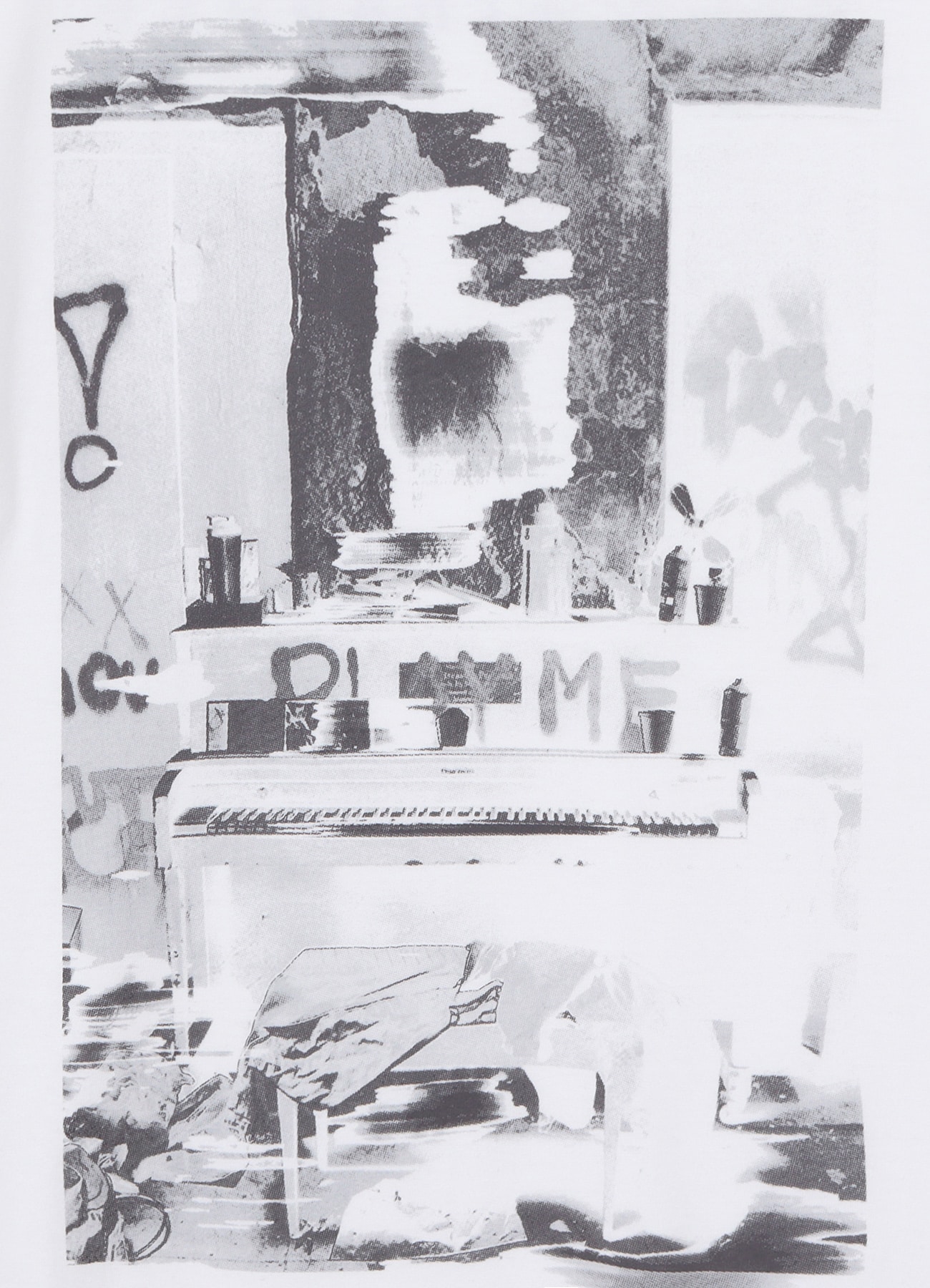 WILDSIDE×Dear Stranger Graphic T-shirt (Piano)_6