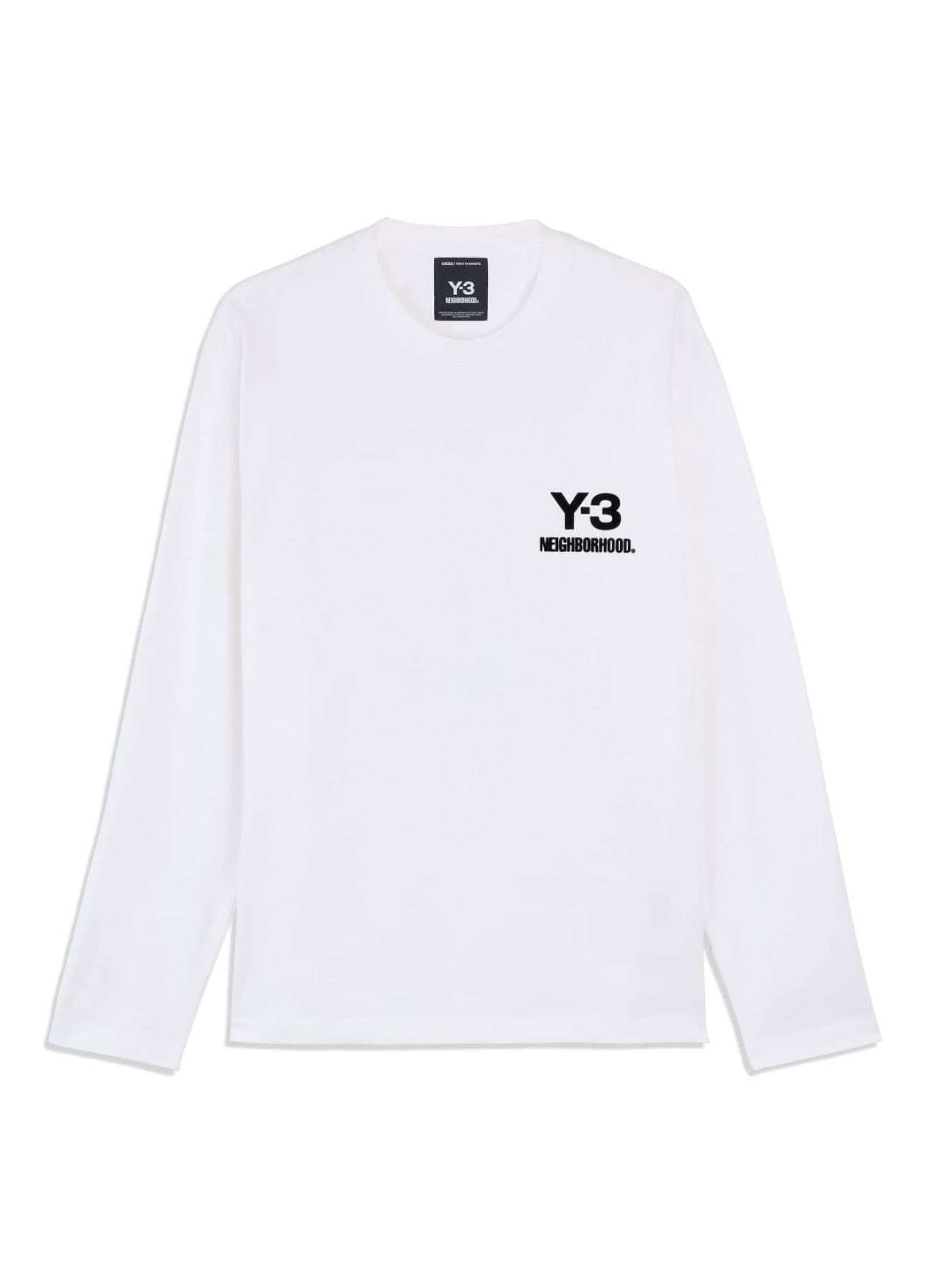 Y-3 NBHD LOGO LS TEE_1