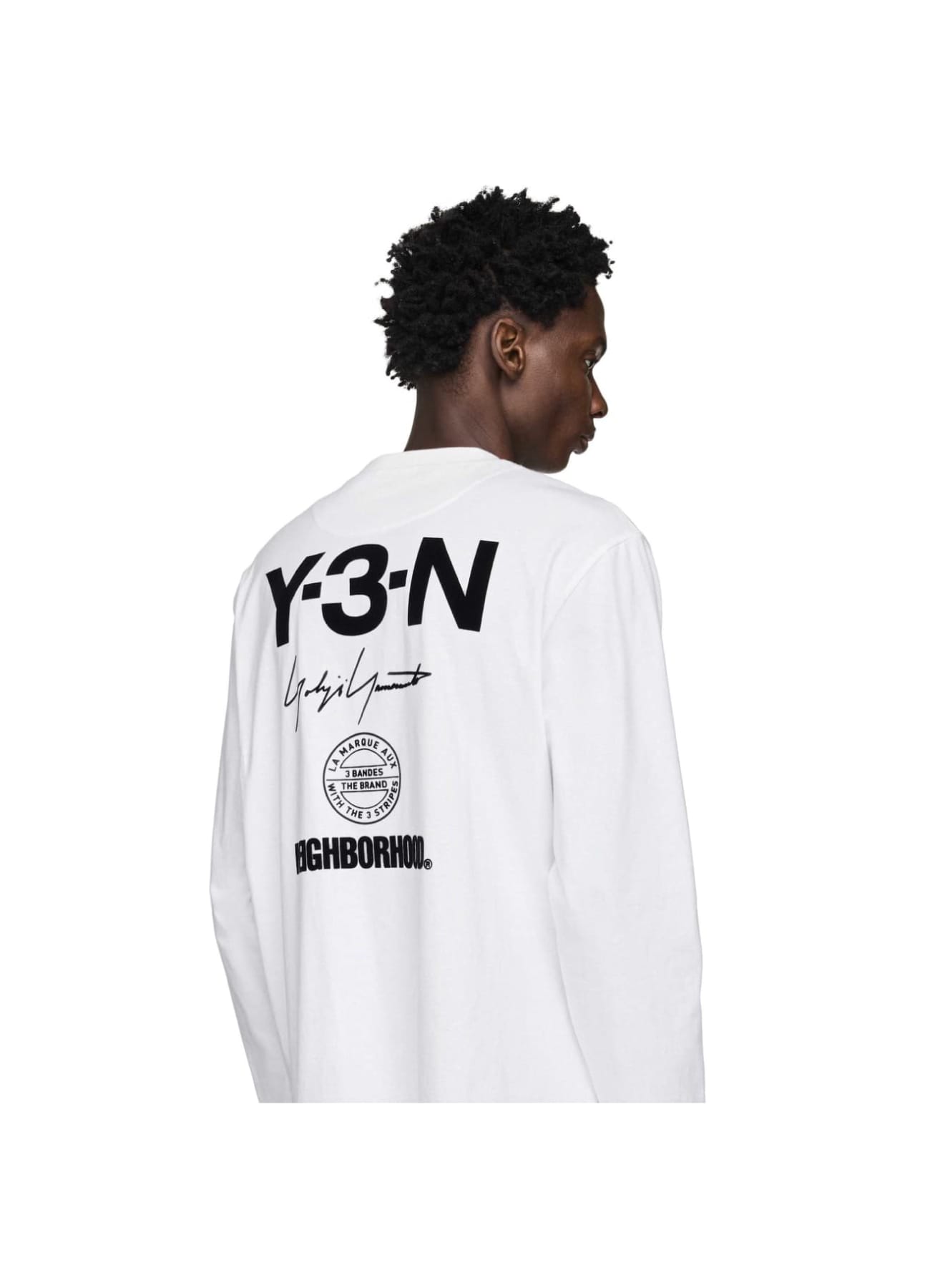 Y-3 NBHD LOGO LS TEE_9