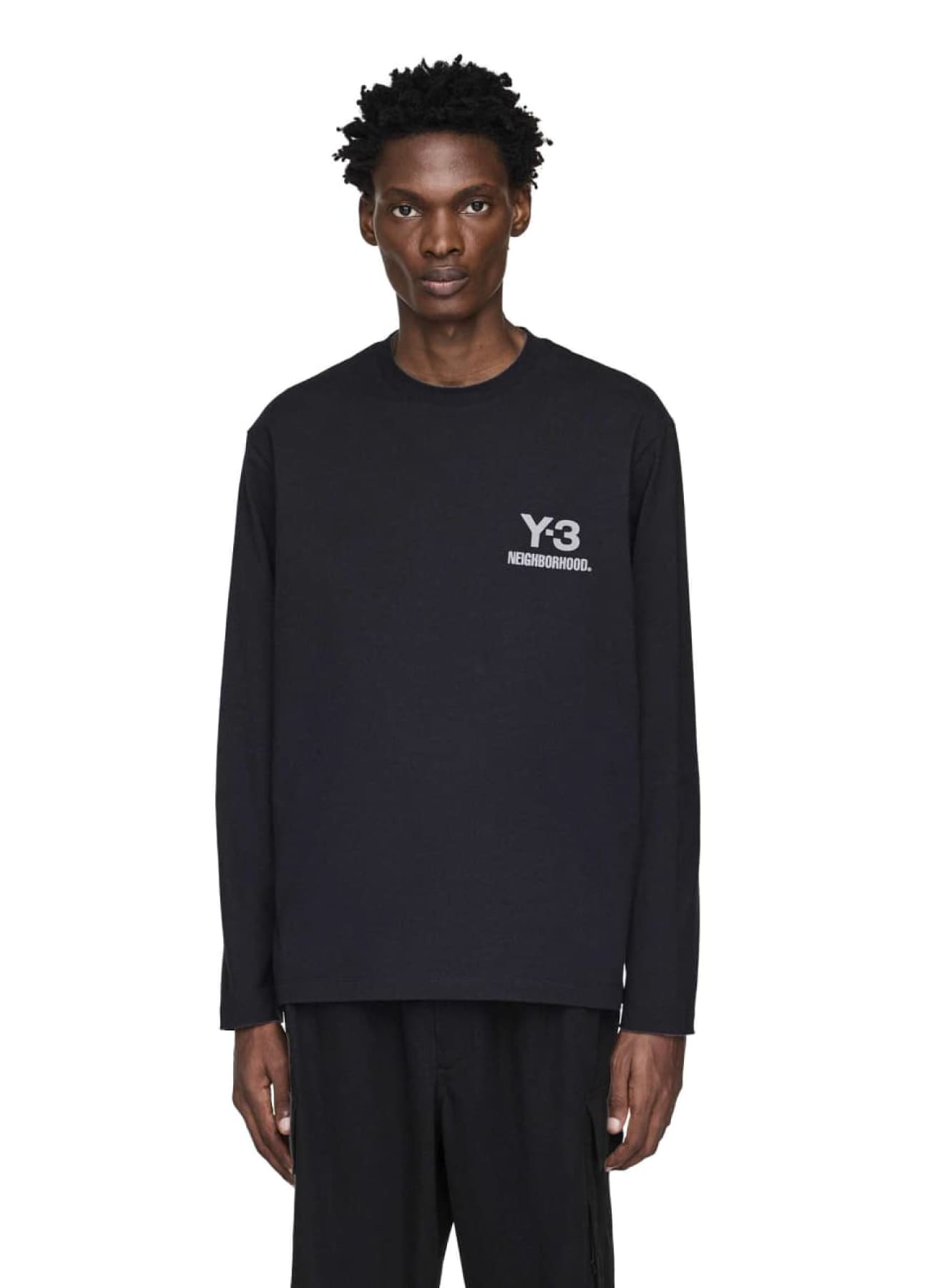Y-3 NBHD LOGO LS TEE_4