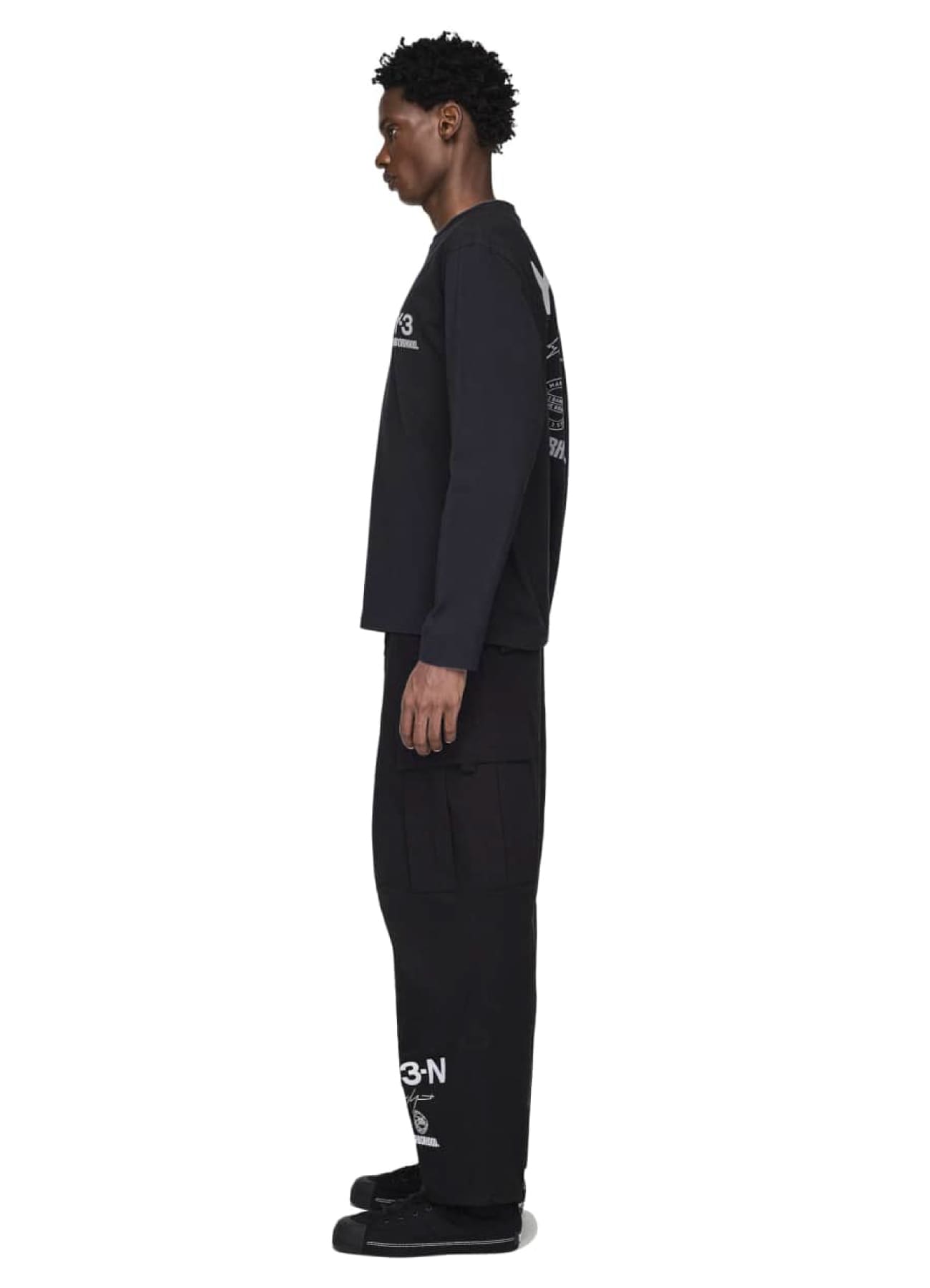 Y-3 NBHD LOGO LS TEE_6