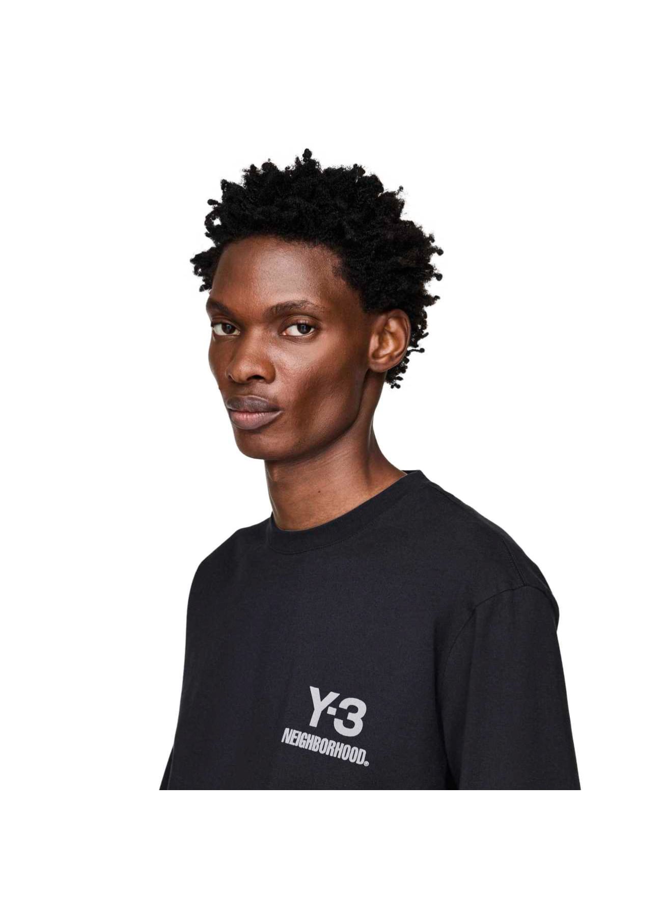 Y-3 NBHD LOGO LS TEE_9