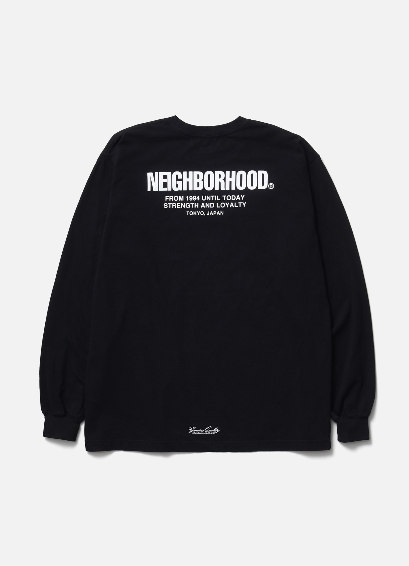 NH . TEE LS-4(M BLACK): NEIGHBORHOOD｜WILDSIDE YOHJI
