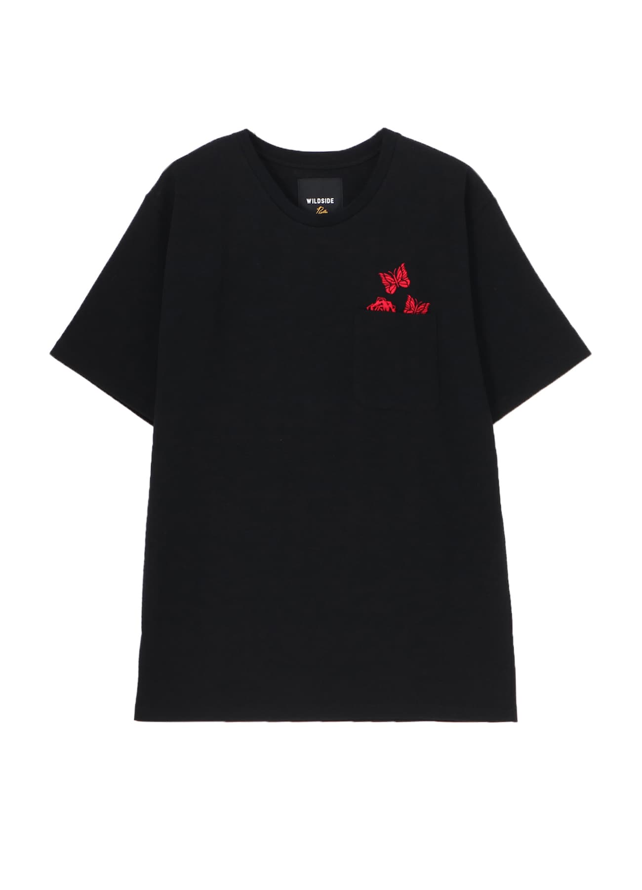 【7/30 12:00 release】WILDSIDE × NEEDLES S/S Pocket Tee (Black)