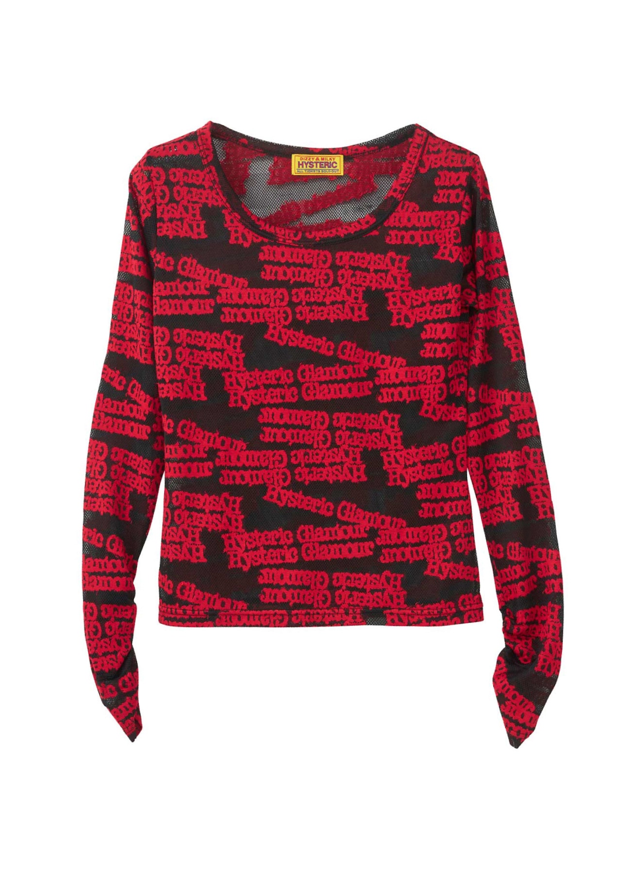 TYPE LOGO Pattern Jacquard T-shirt