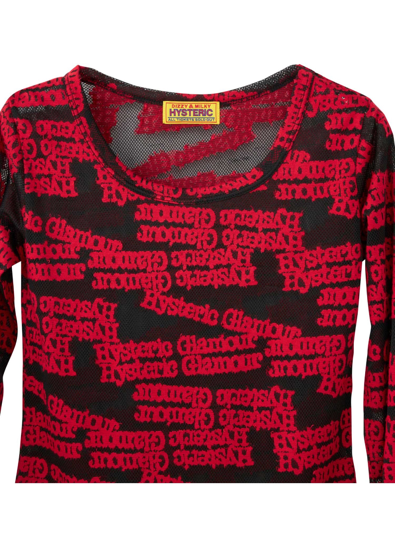 TYPE LOGO Pattern Jacquard T-shirt_3